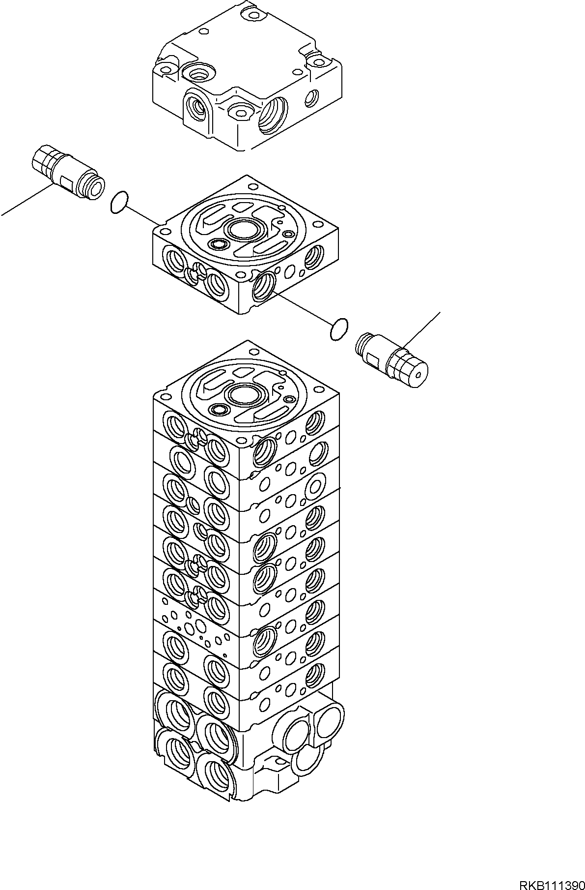 SAFETY VALVE, ASSEMBLY, 137 BAR 723-20-63500 KOMATSU