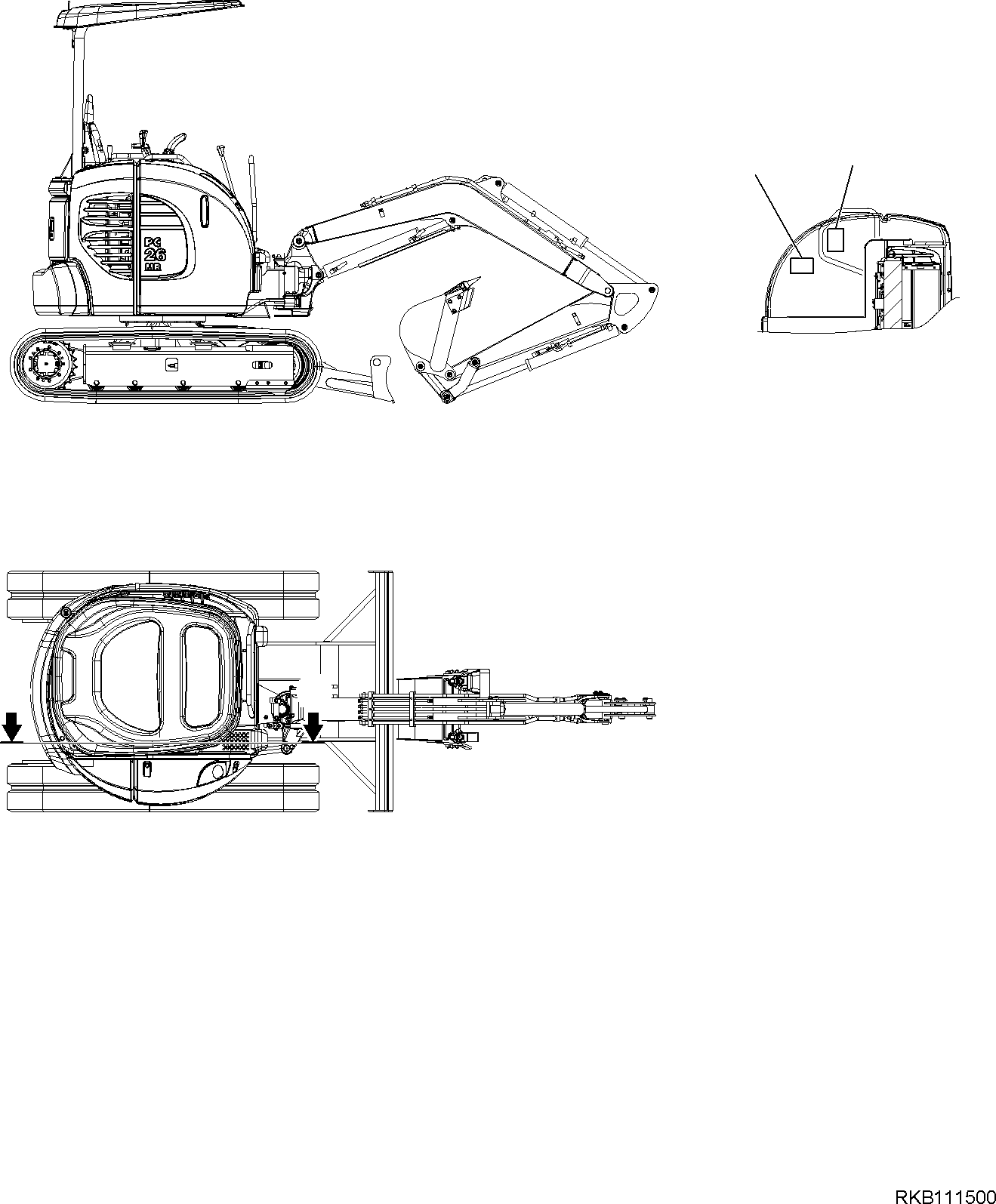 Пластина 2A1-98-11370 KOMATSU