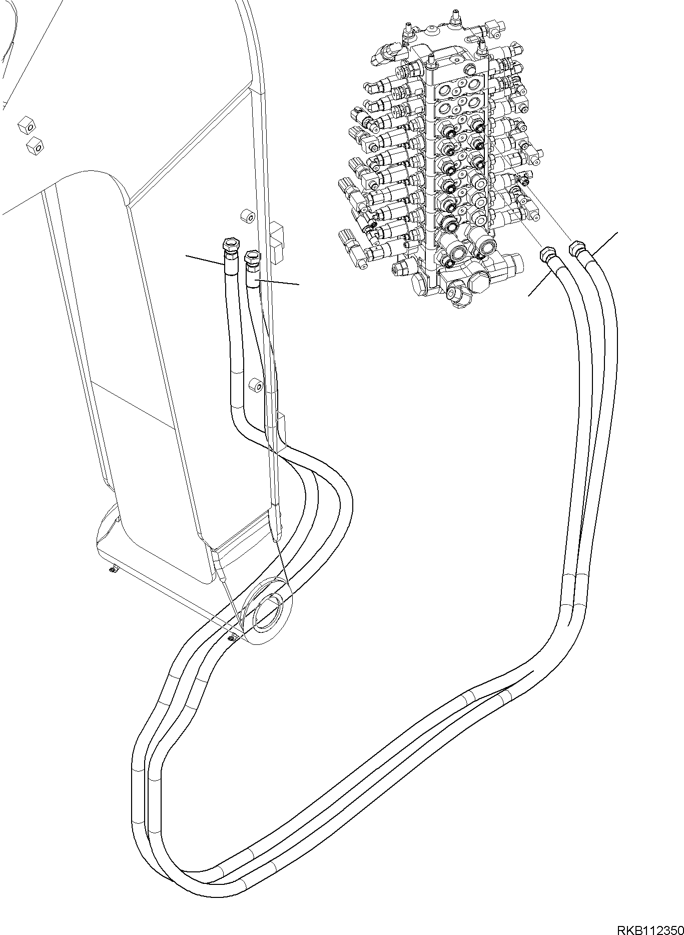 Шланг 227-62-33150 KOMATSU