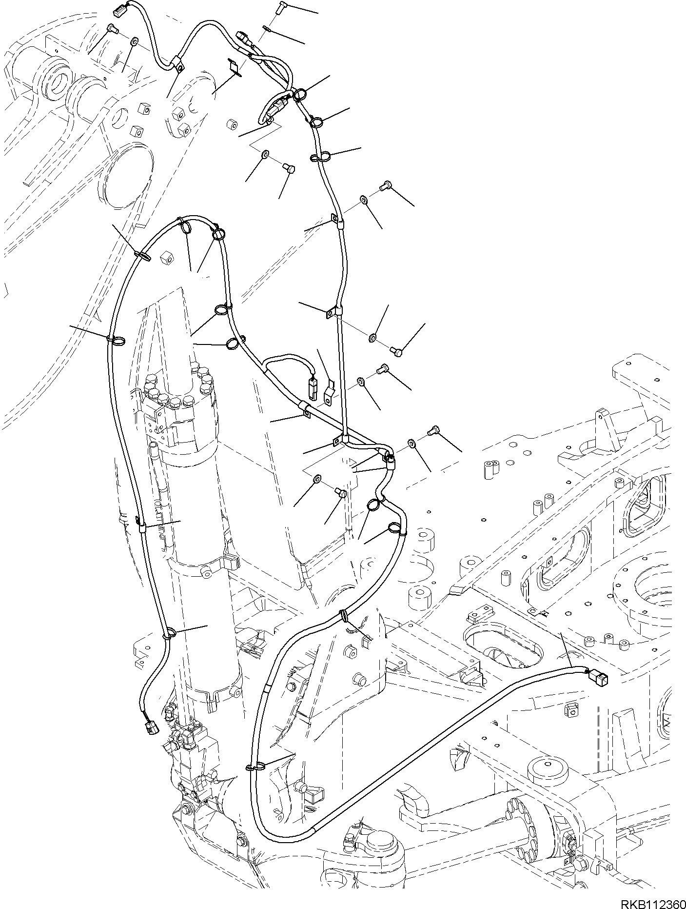 Жгут проводов 227-06-31350 KOMATSU