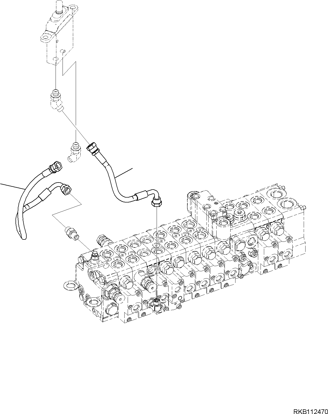 HOSE, ASSEMBLY 22N-973-5350 KOMATSU