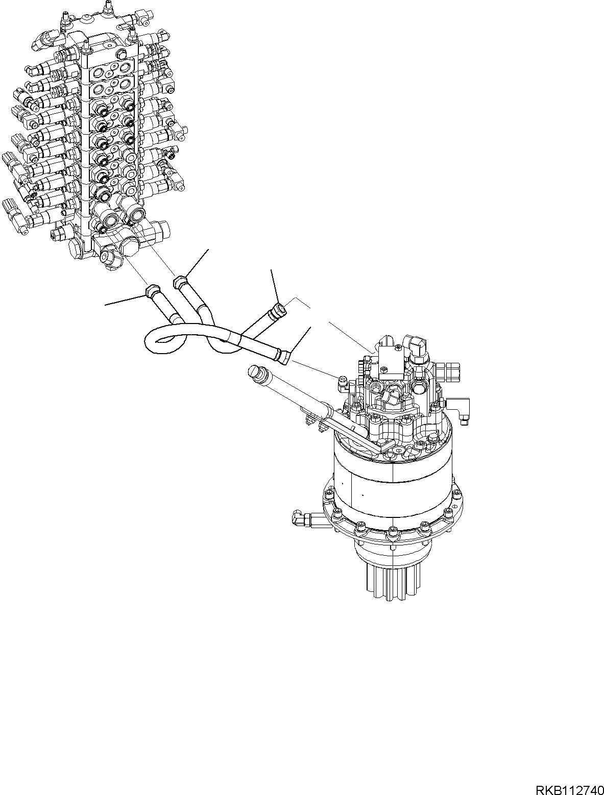 Шланг 227-62-32430 KOMATSU