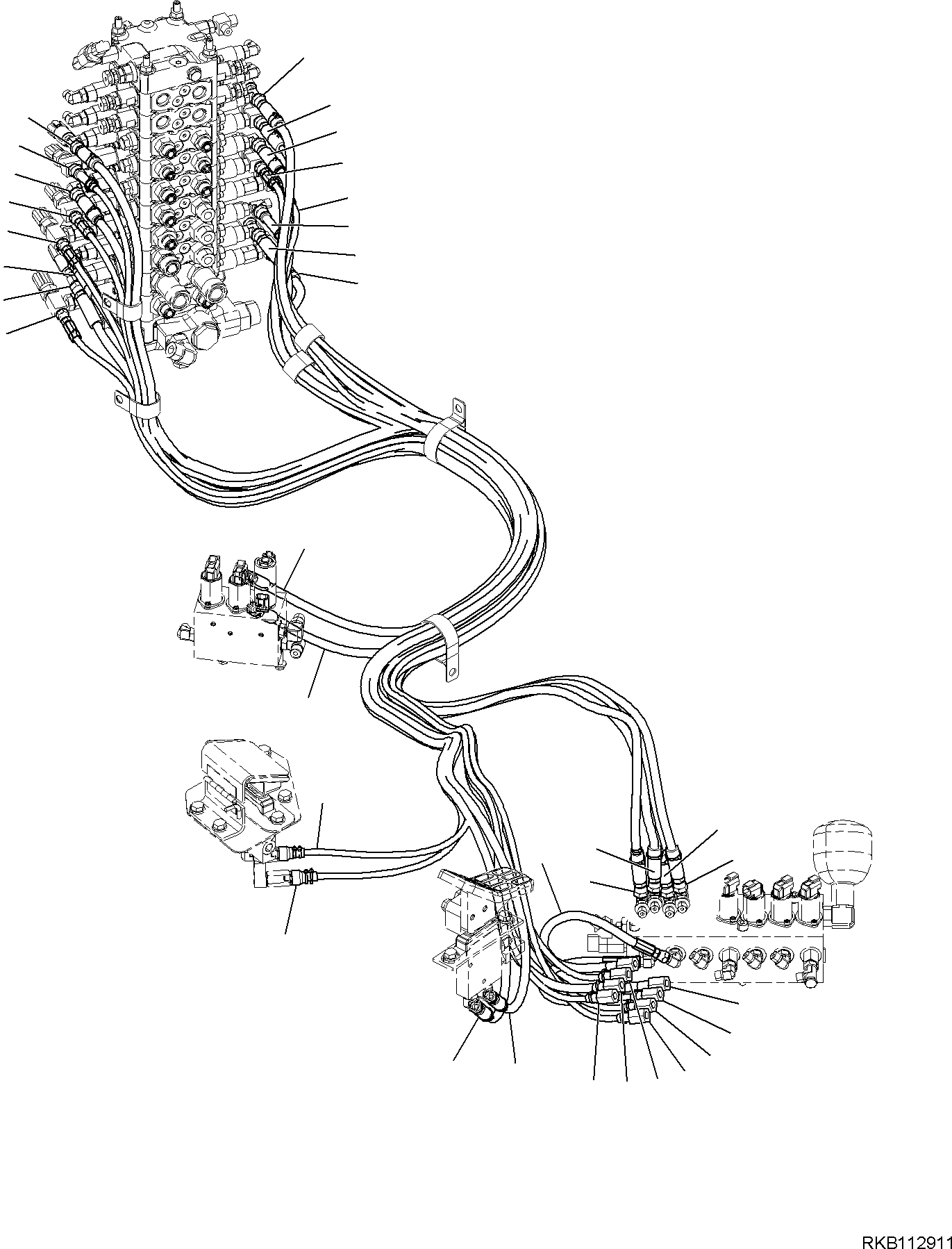 Шланг 227-62-32450 KOMATSU