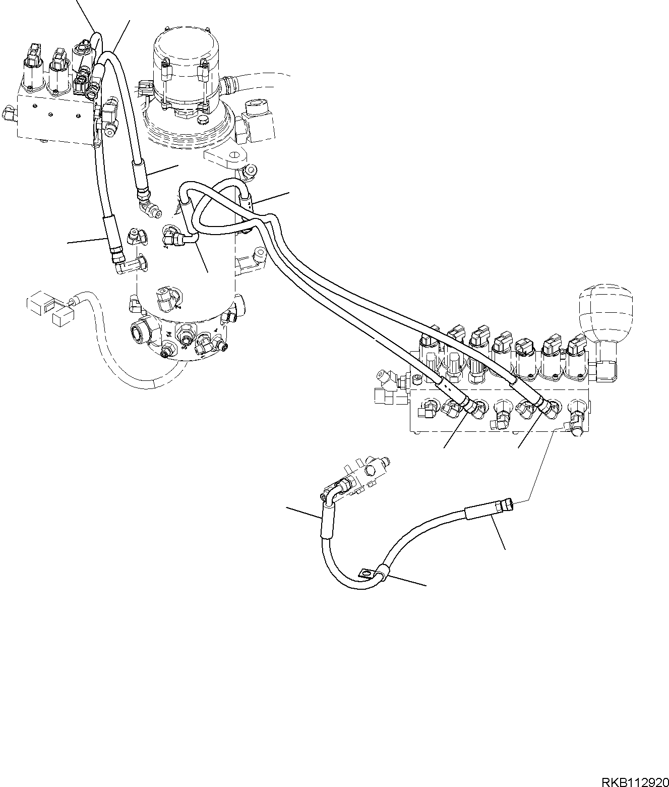 Шланг 227-62-31540 KOMATSU