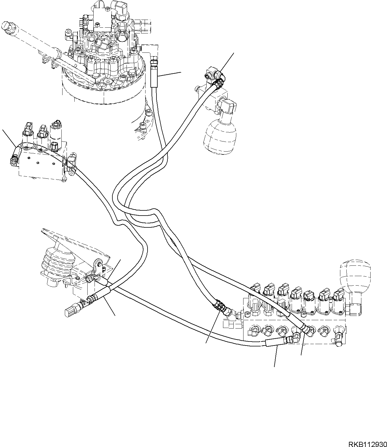 Шланг 227-62-31530 KOMATSU