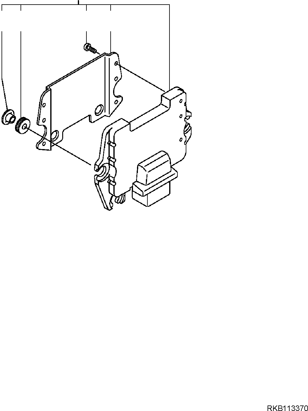 CONTROLLER, ASSEMBLY YM129654-75010 KOMATSU
