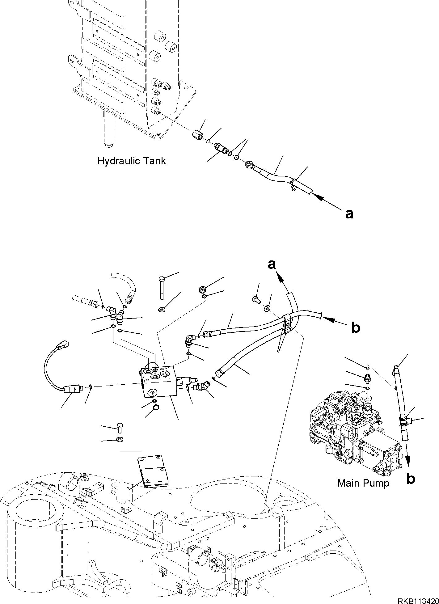 Шланг 02772-00313 KOMATSU