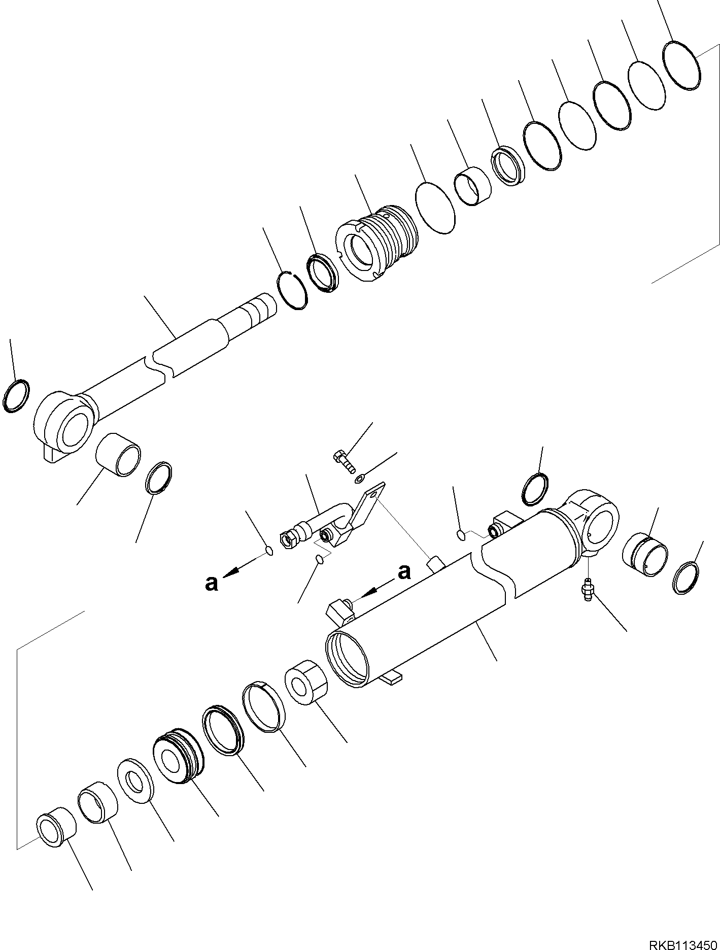Комплект прокладок 721-98-01560 KOMATSU