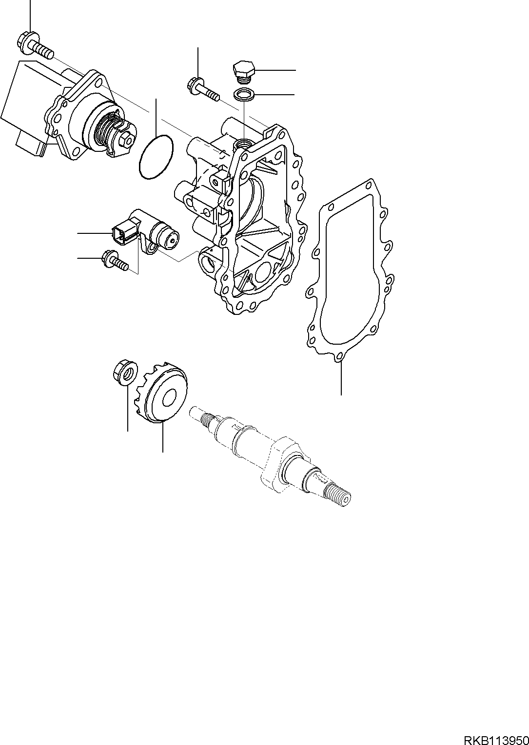 PUMP ASSEMBLY, FUEL INJECTION (YM729017-51330) KOMATSU