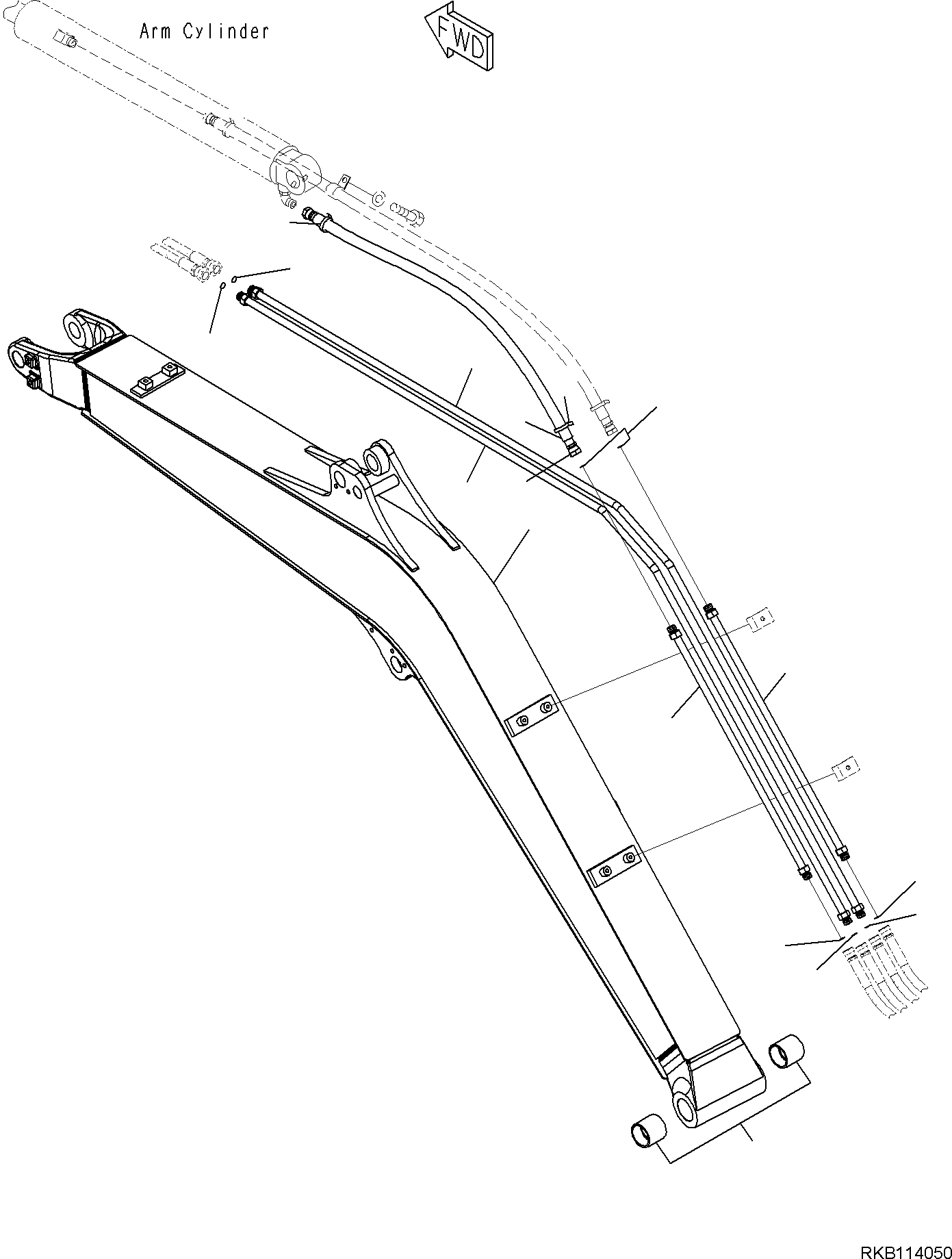 HOSE, ASSEMBLY 22F-62-32382 KOMATSU