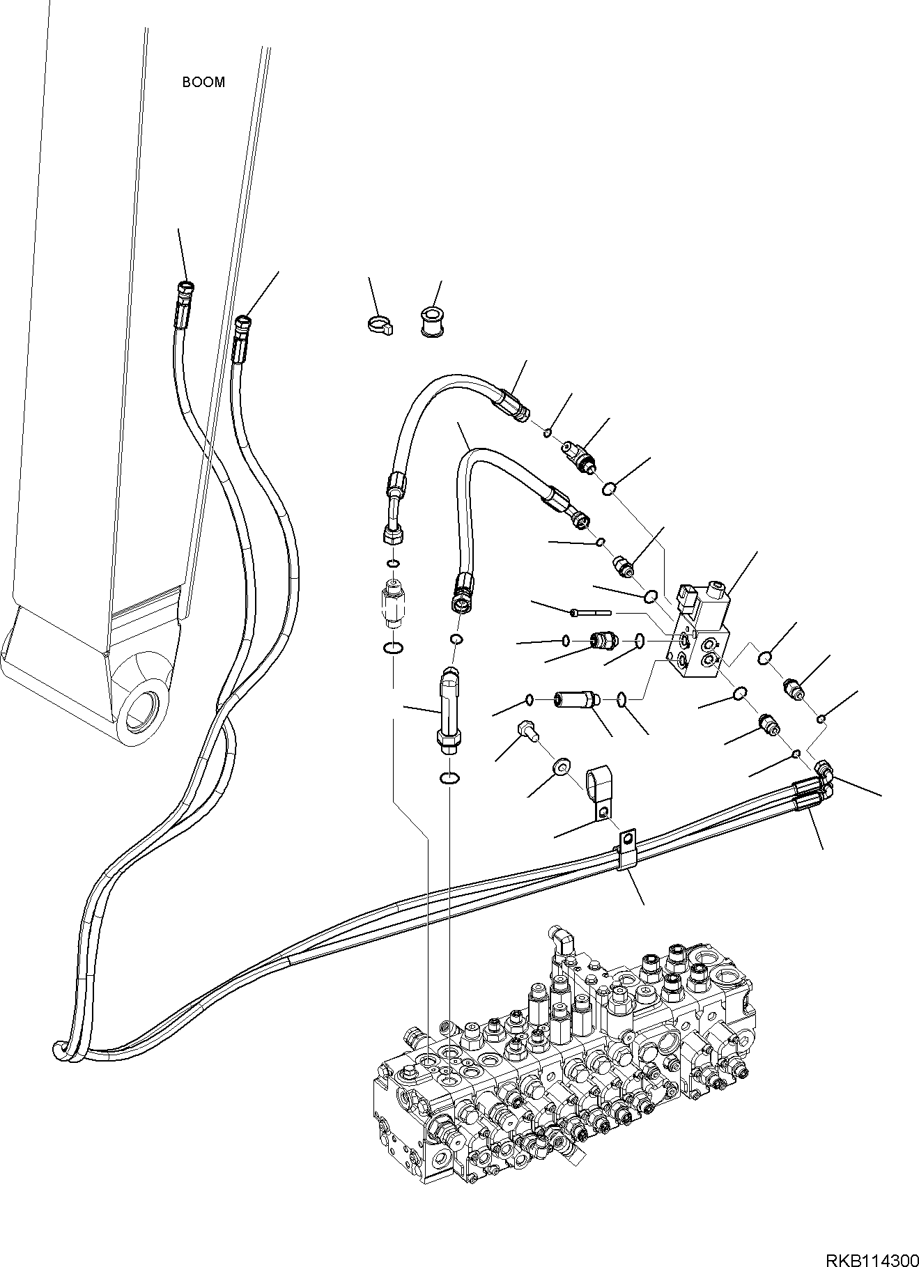 Шланг 22F-973-4280 KOMATSU