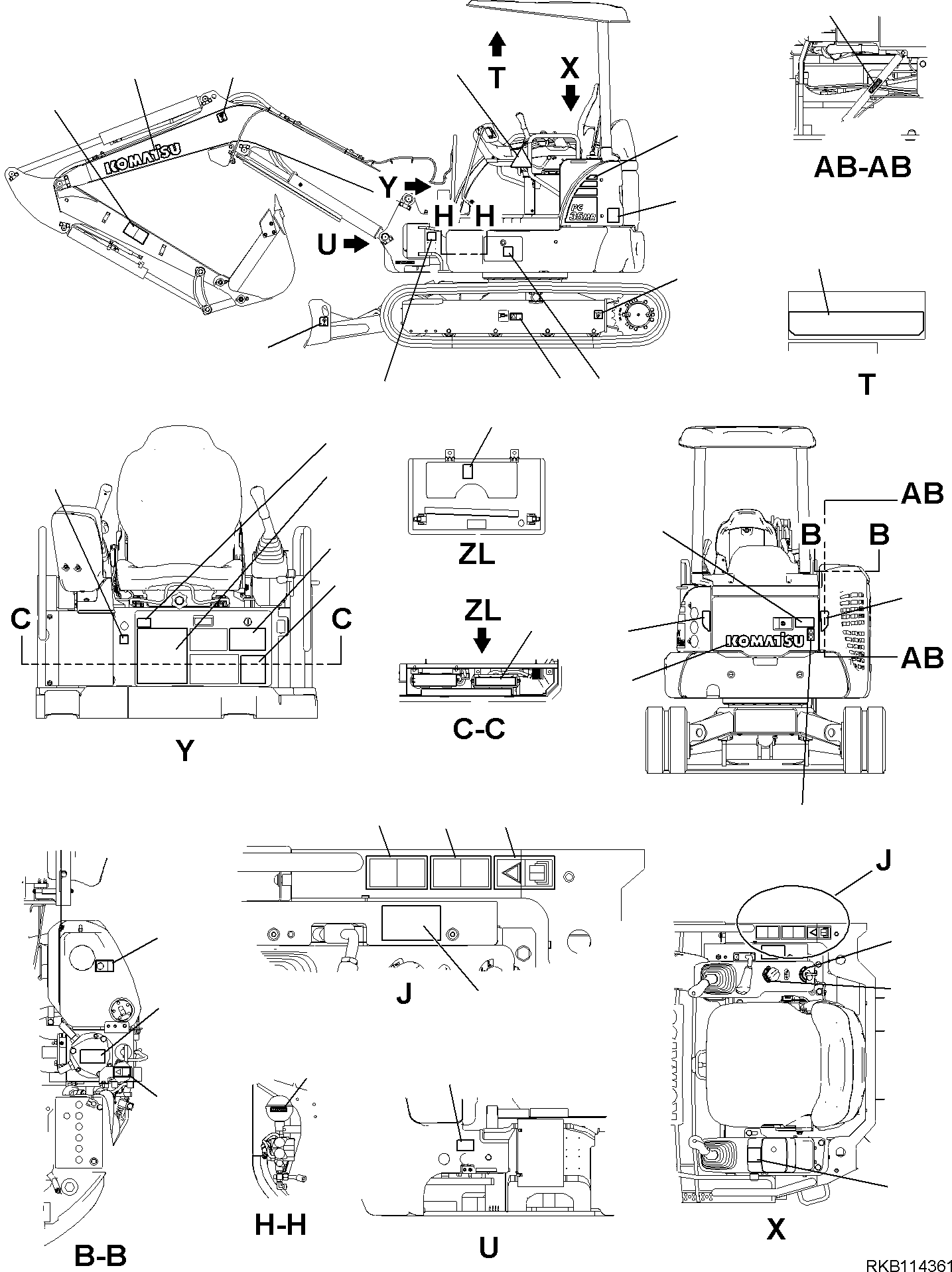 Табличка фирменная (ограниченная поставка) 2A5-00-R1630 KOMATSU
