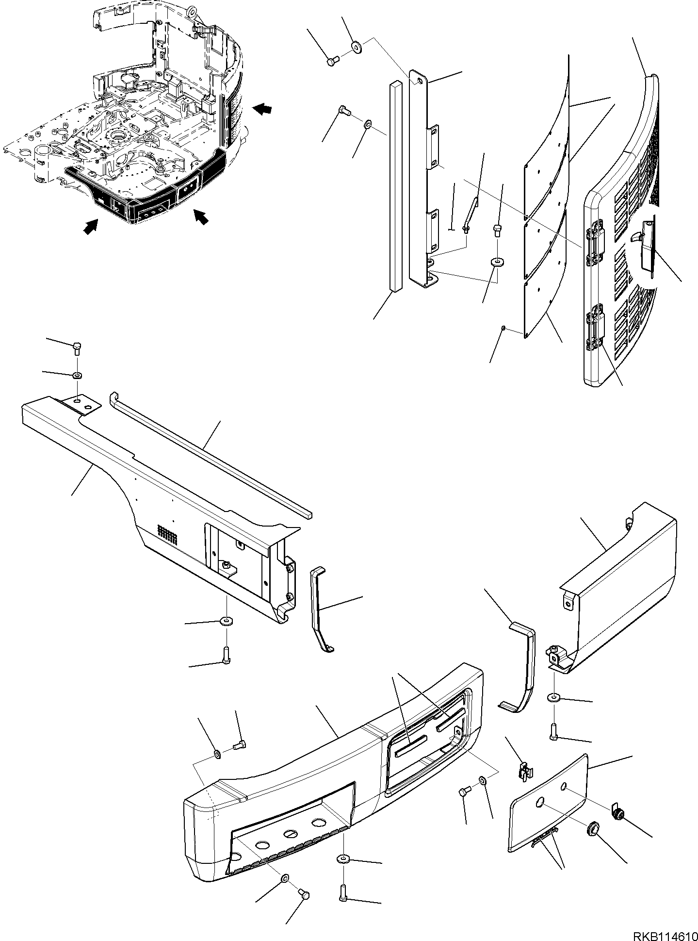 DOOR, ASSEMBLY 227-46-31111 KOMATSU