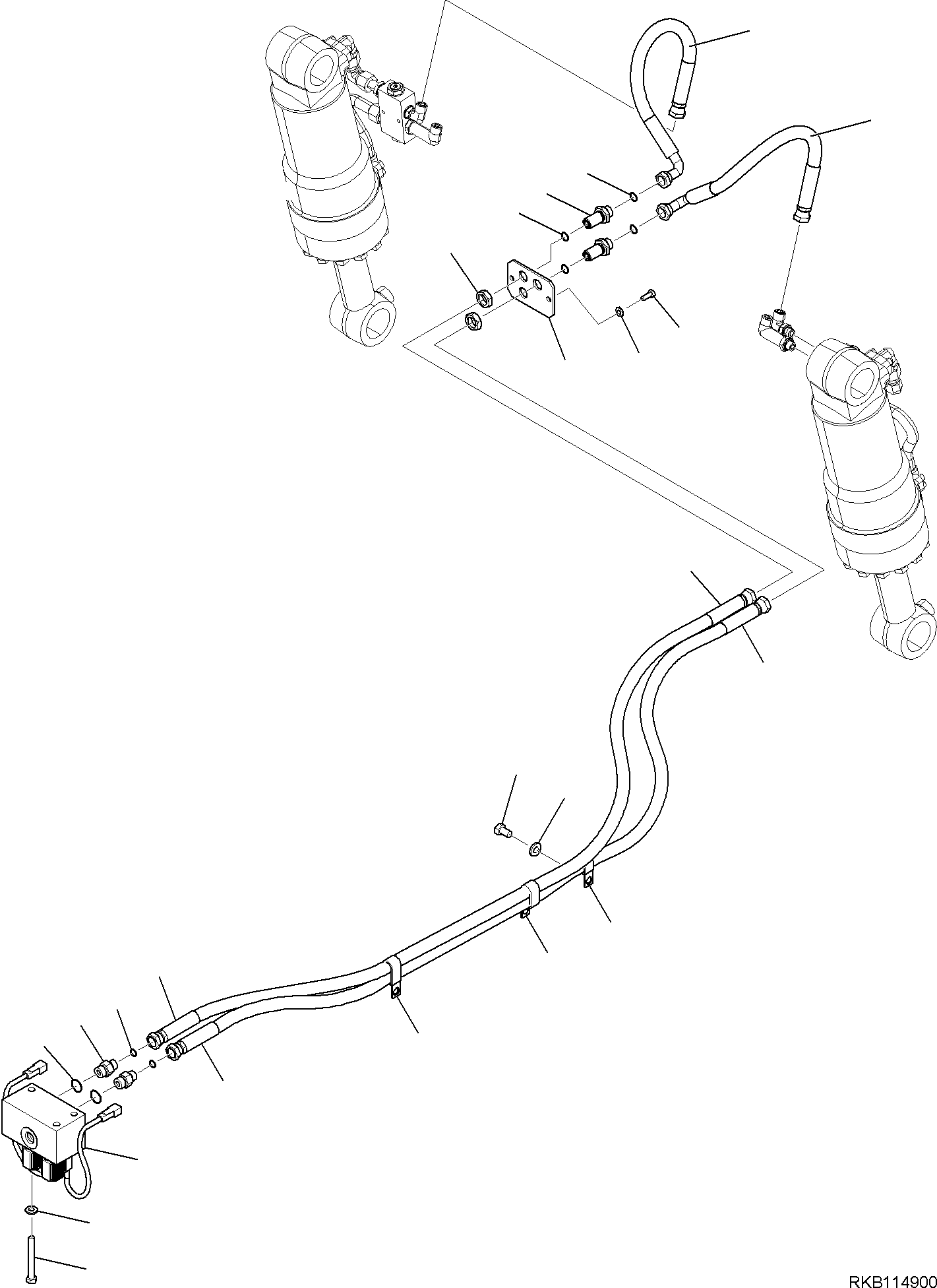 Шланг 02777-00418 KOMATSU