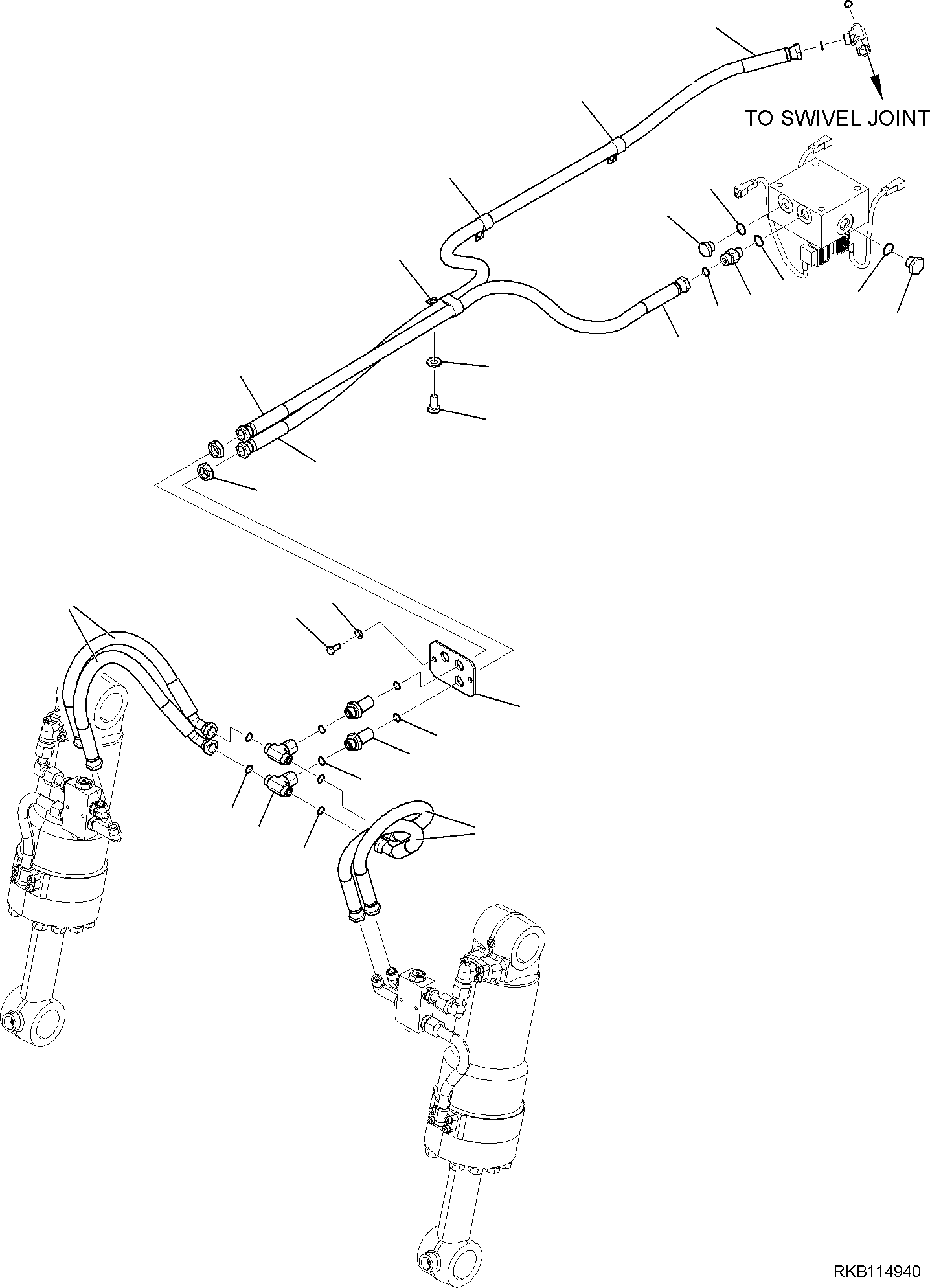 Шланг 227-62-32580 KOMATSU