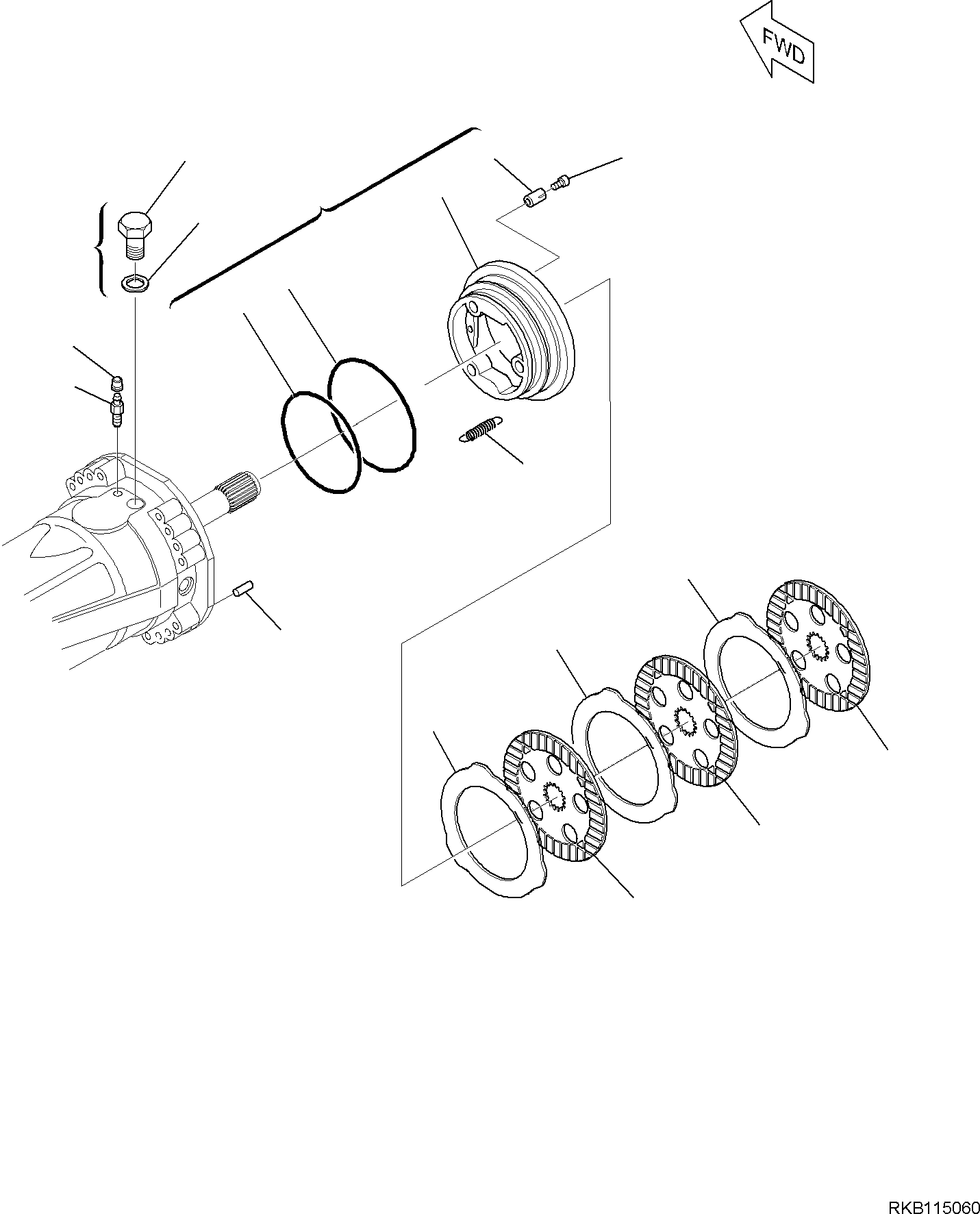 SCREW, YELLOW DGD1120703712 KOMATSU