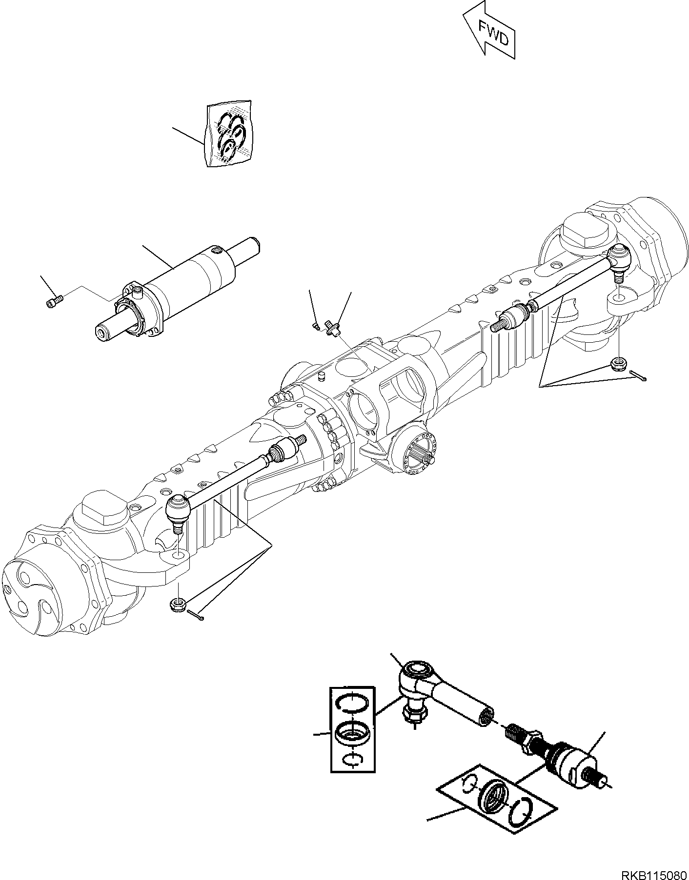 Соединение DGD2122445008 KOMATSU