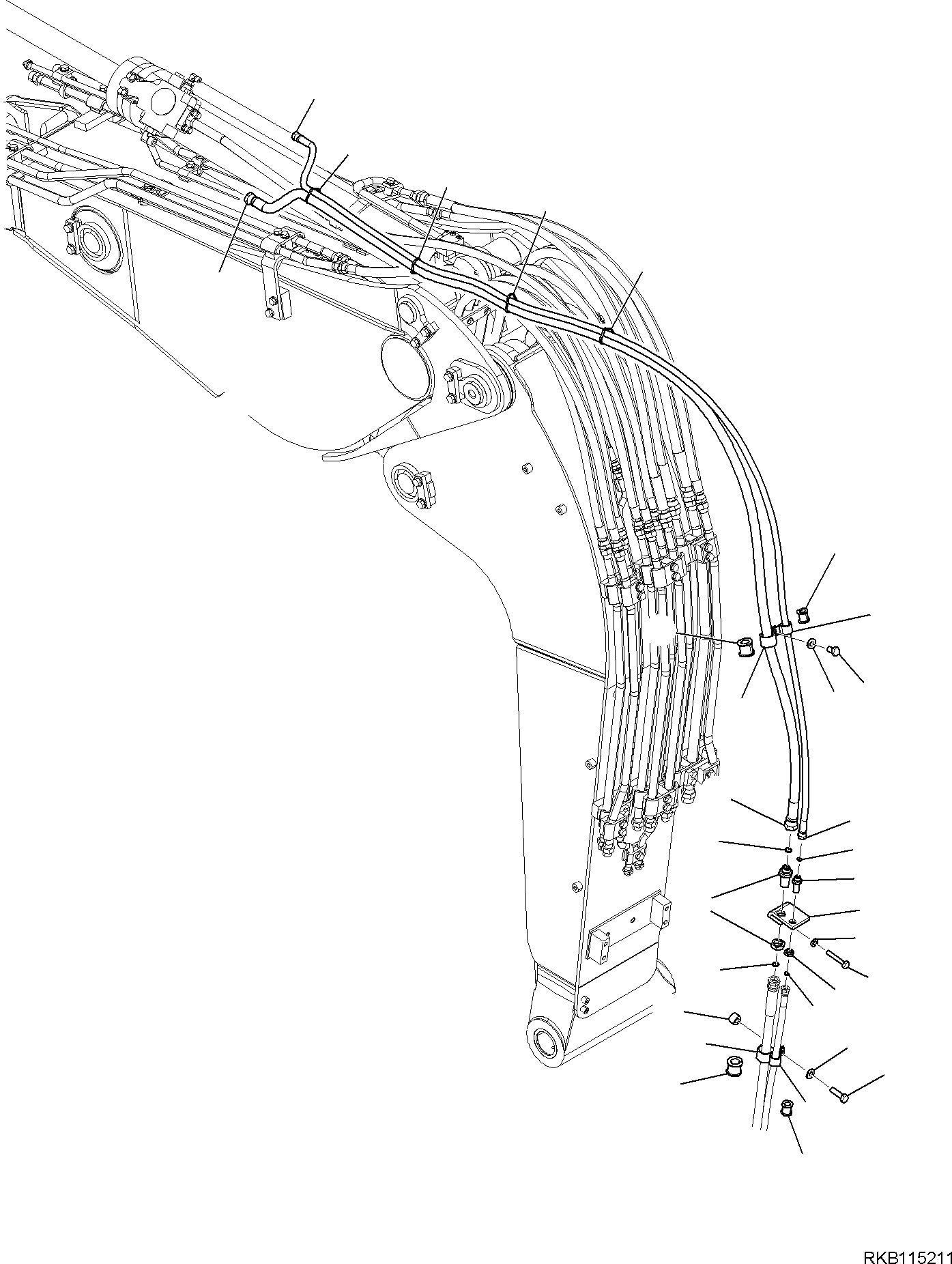 Шланг 02756-00428 KOMATSU