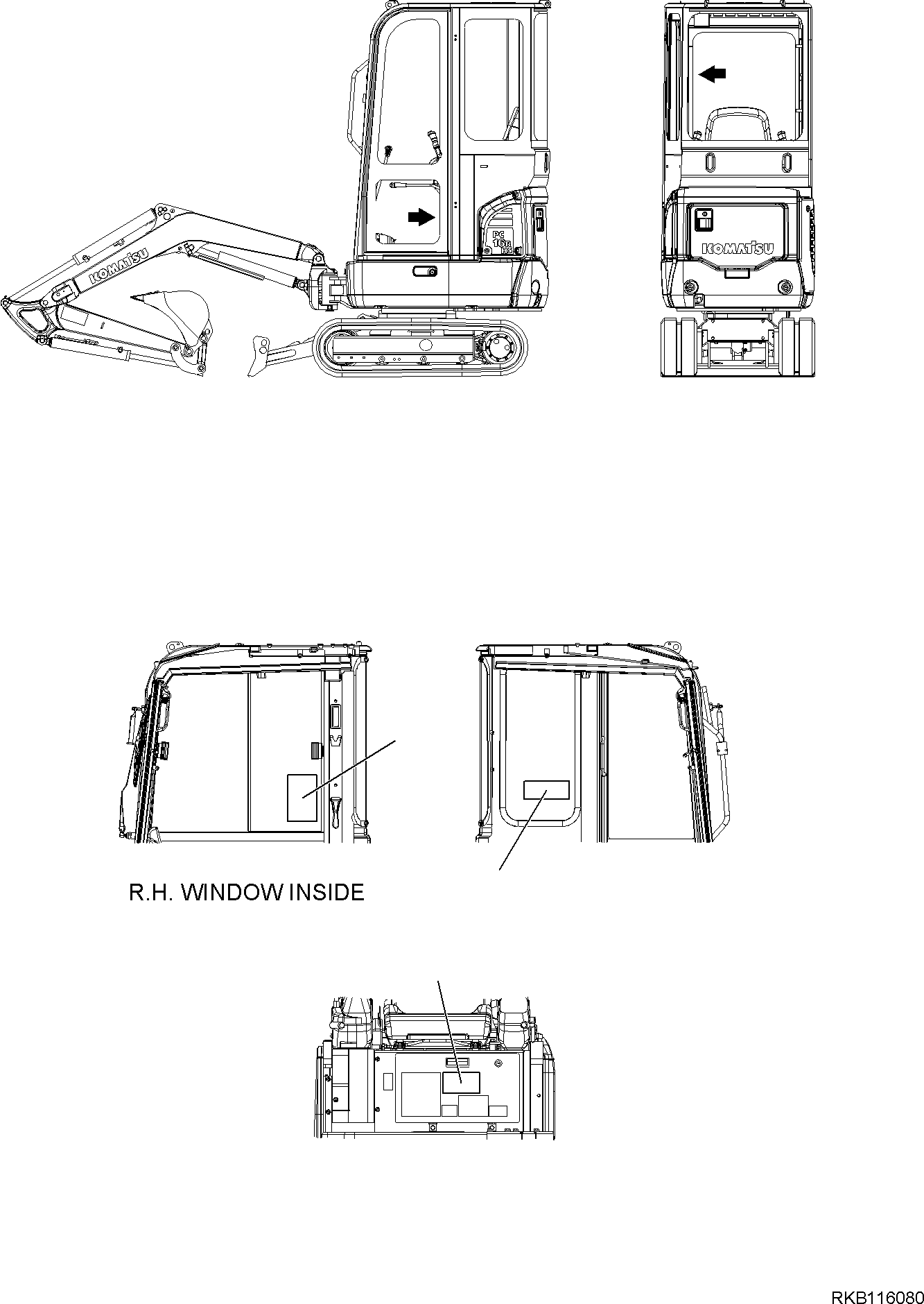 Пластина 22J-98-R1941 KOMATSU