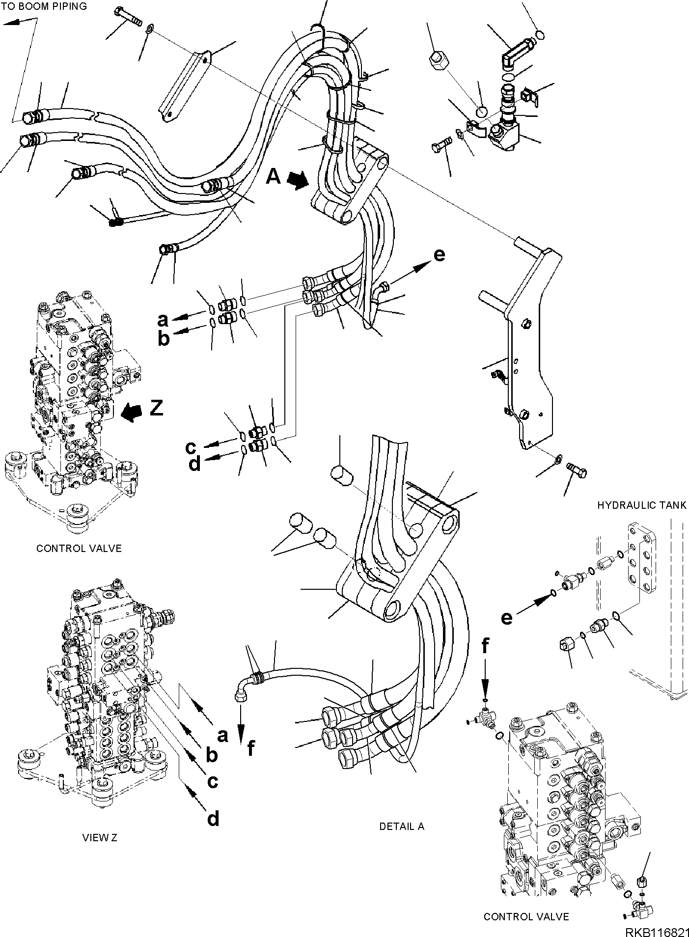 Шланг 22B-62-R1890 KOMATSU