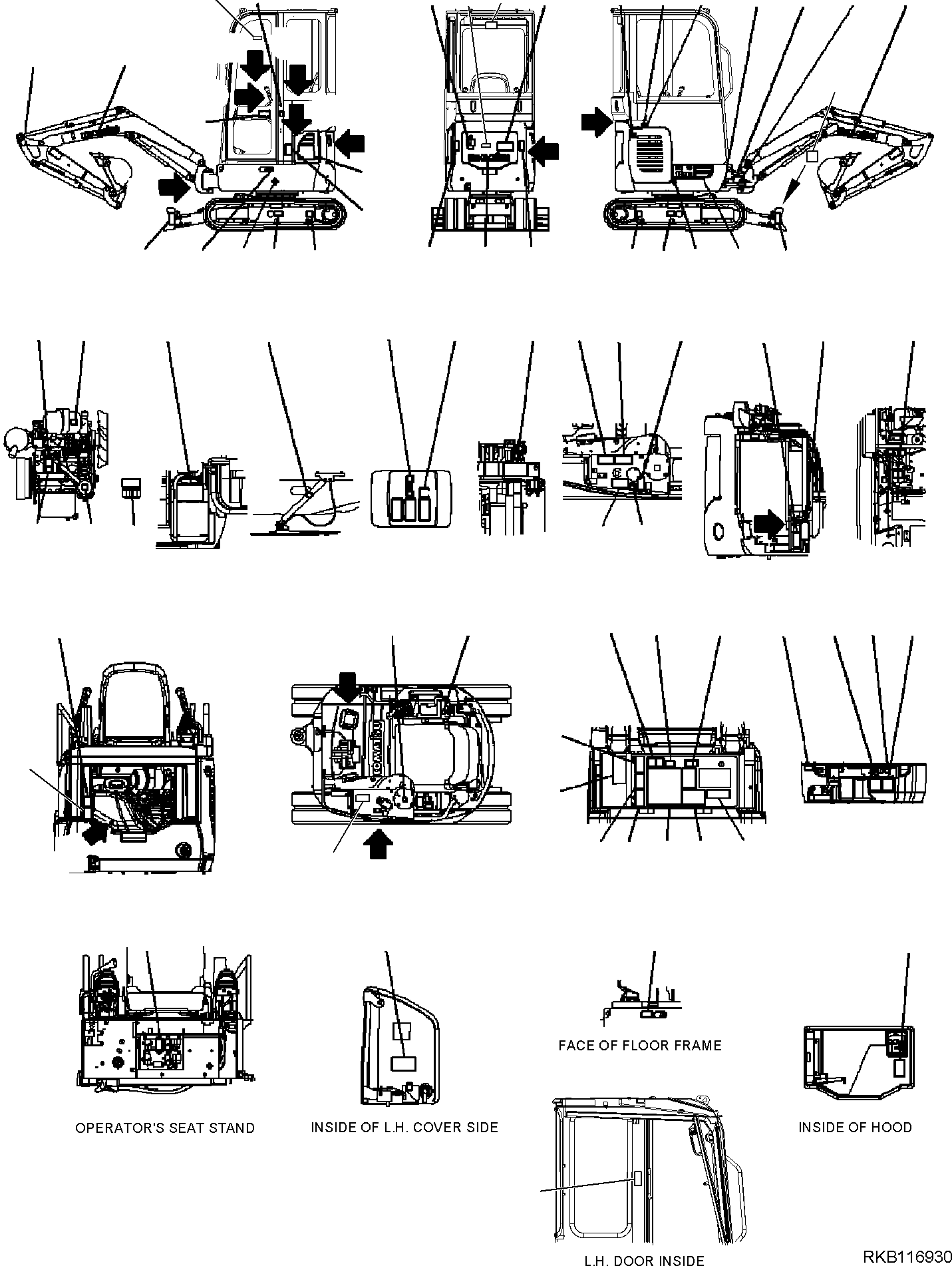 Пластина 22J-98-R5660 KOMATSU