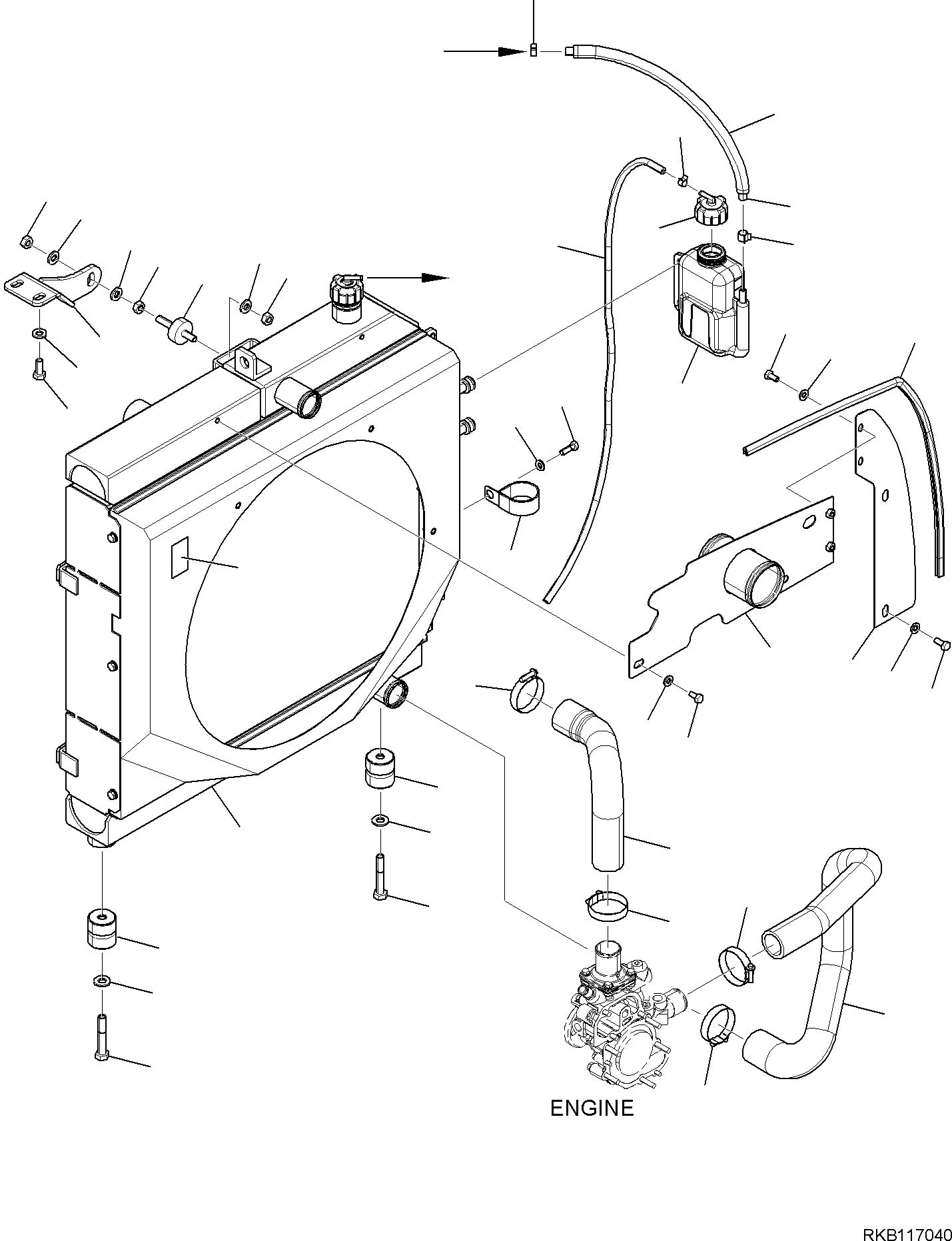 Защитный рукав 22E-03-31270 KOMATSU