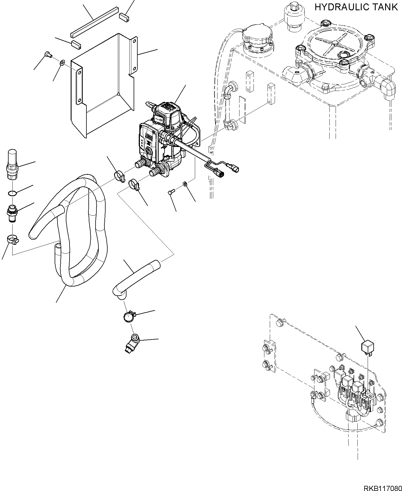 Реле 22E-06-11350 KOMATSU