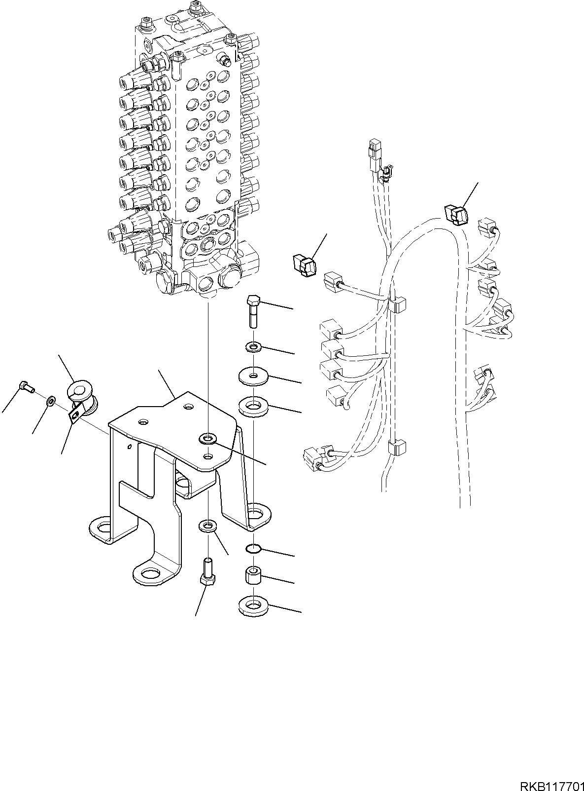Пробка 22E-06-31340 KOMATSU