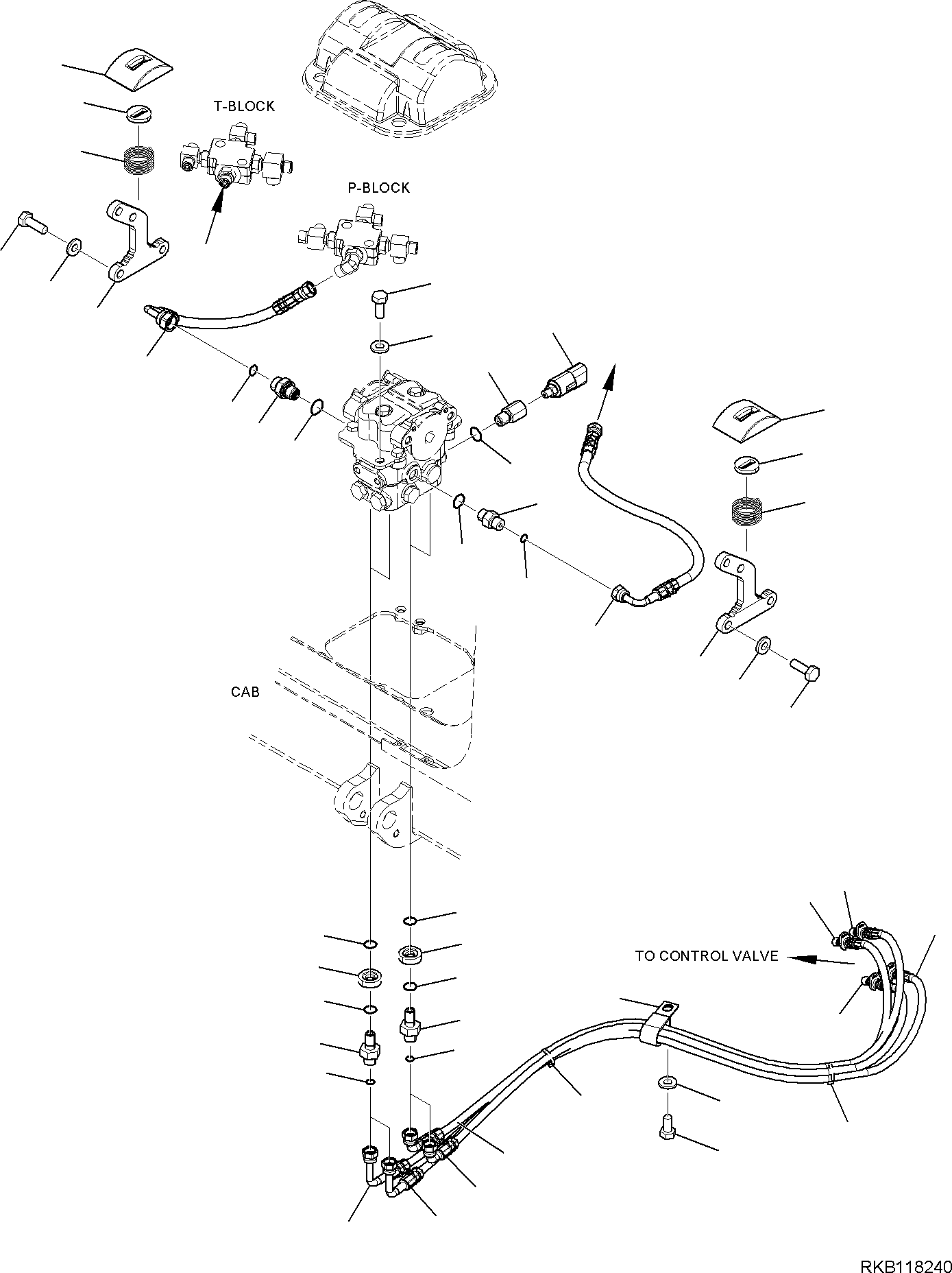 Соединительный штуцер 22E-62-32150 KOMATSU
