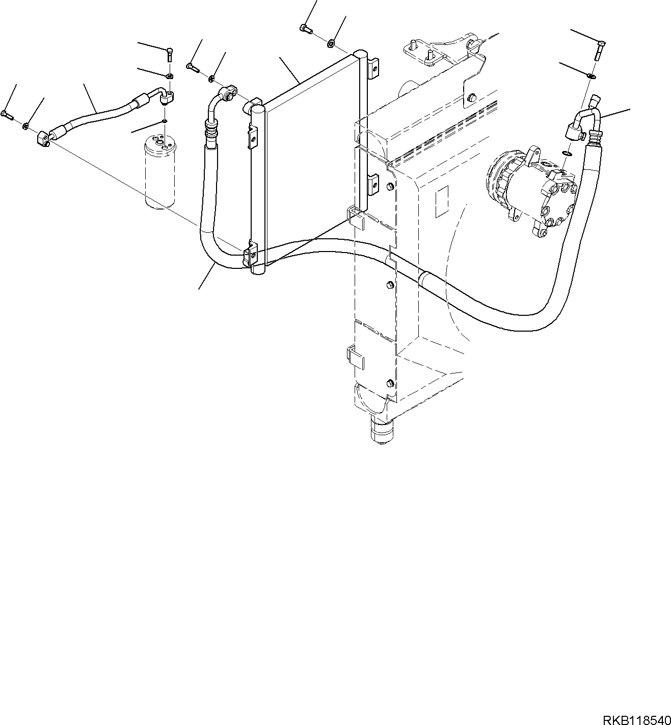 HOSE, ASSEMBLY 22E-979-3210 KOMATSU