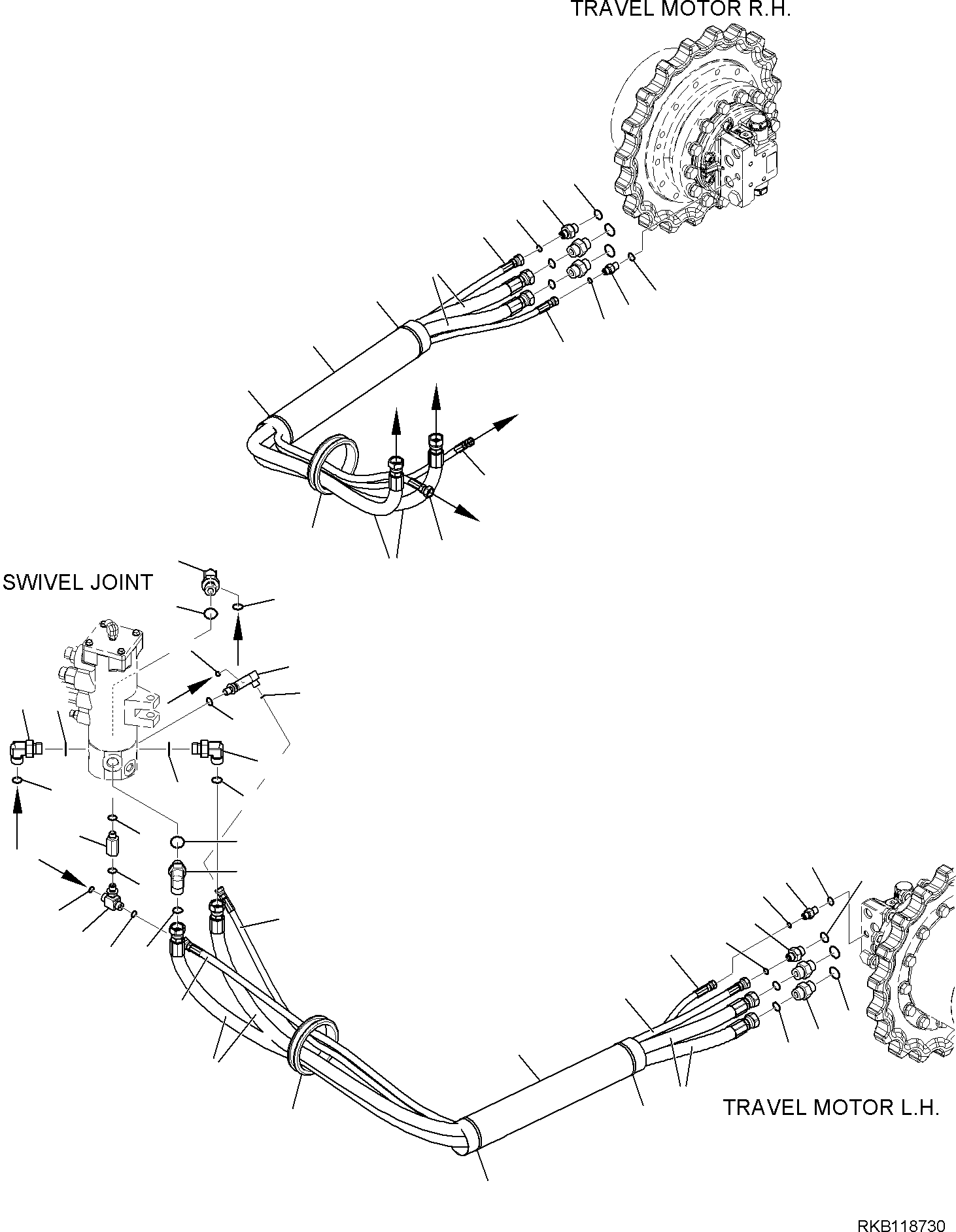 Шланг 22E-62-22660 KOMATSU
