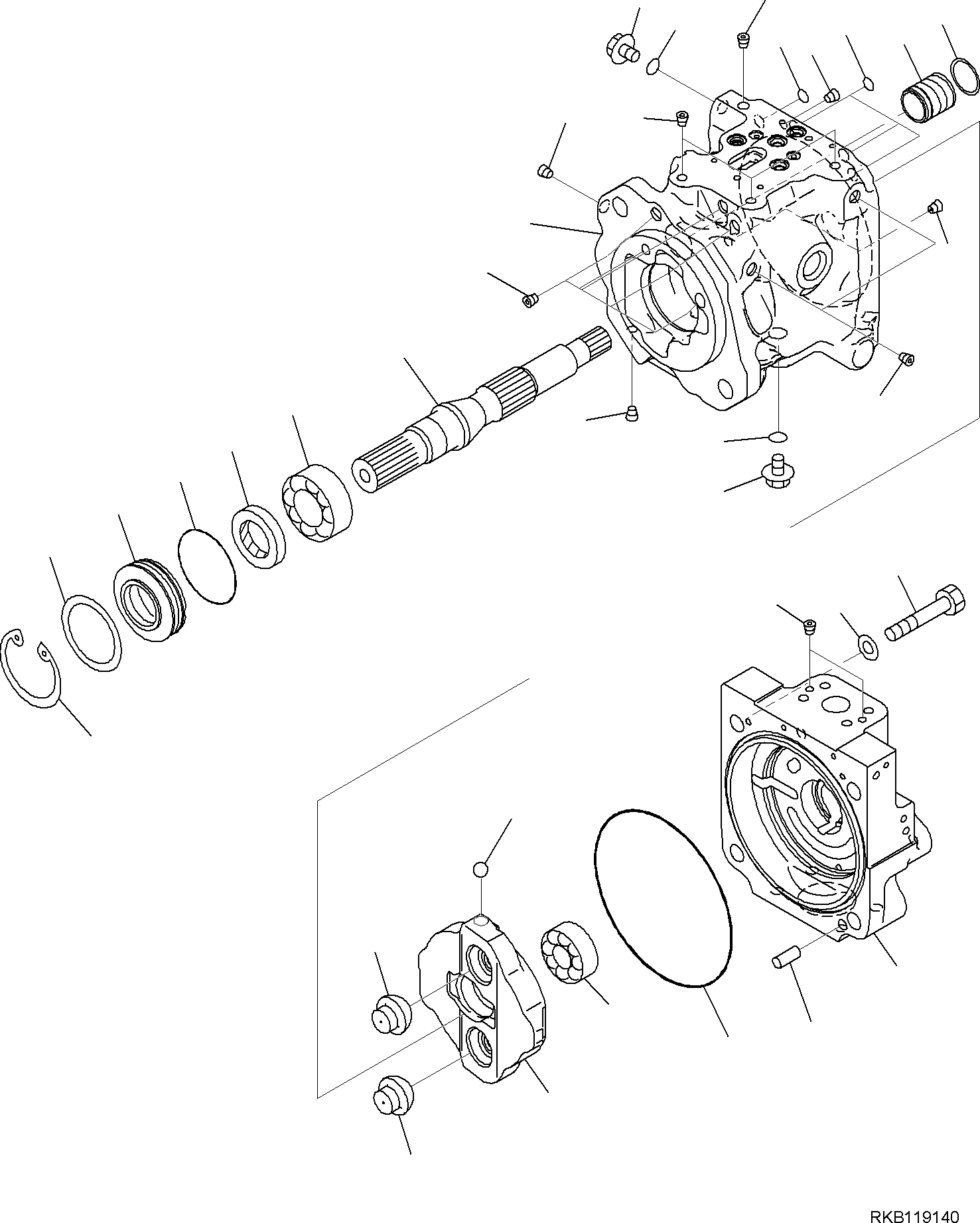 CASE, ASSEMBLY (\7\ 708-1W-06280) KOMATSU