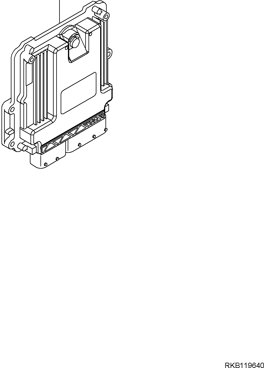 ECU, ASSEMBLY YM129E20-75170 KOMATSU