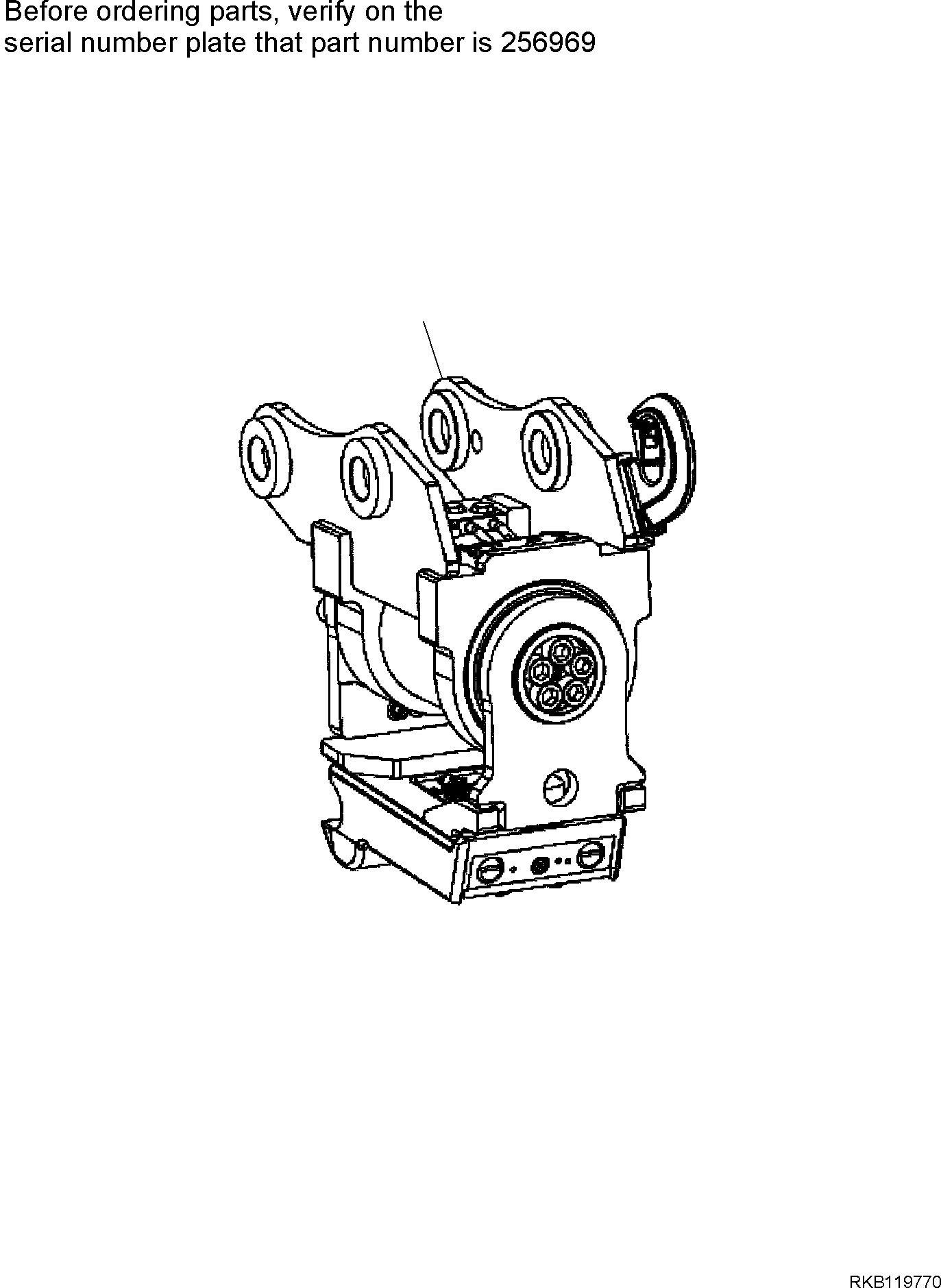 QUICK COUPLER (22N-879-1111) KOMATSU