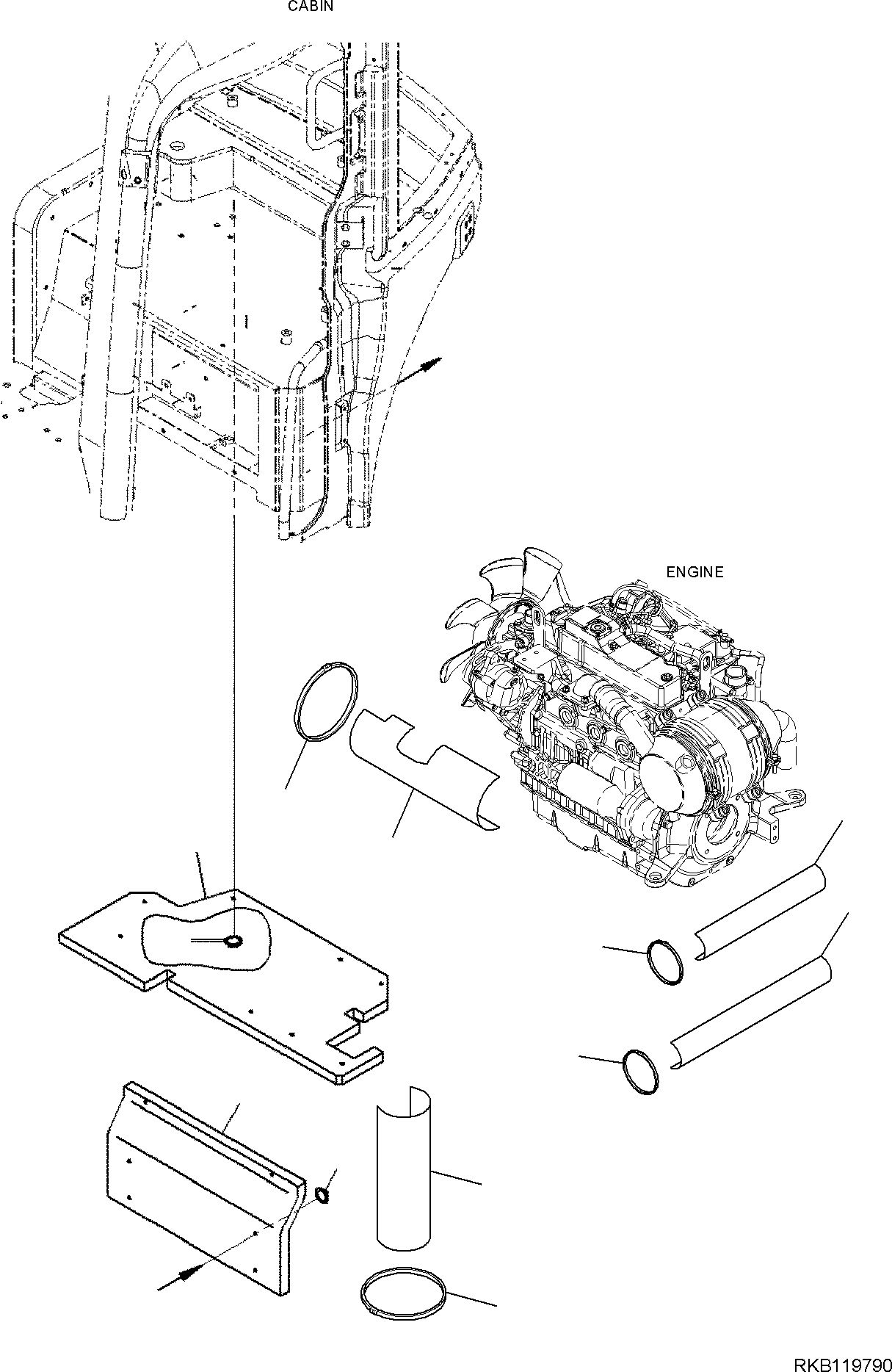 SHEET, KIT 22N-09-R1490 KOMATSU