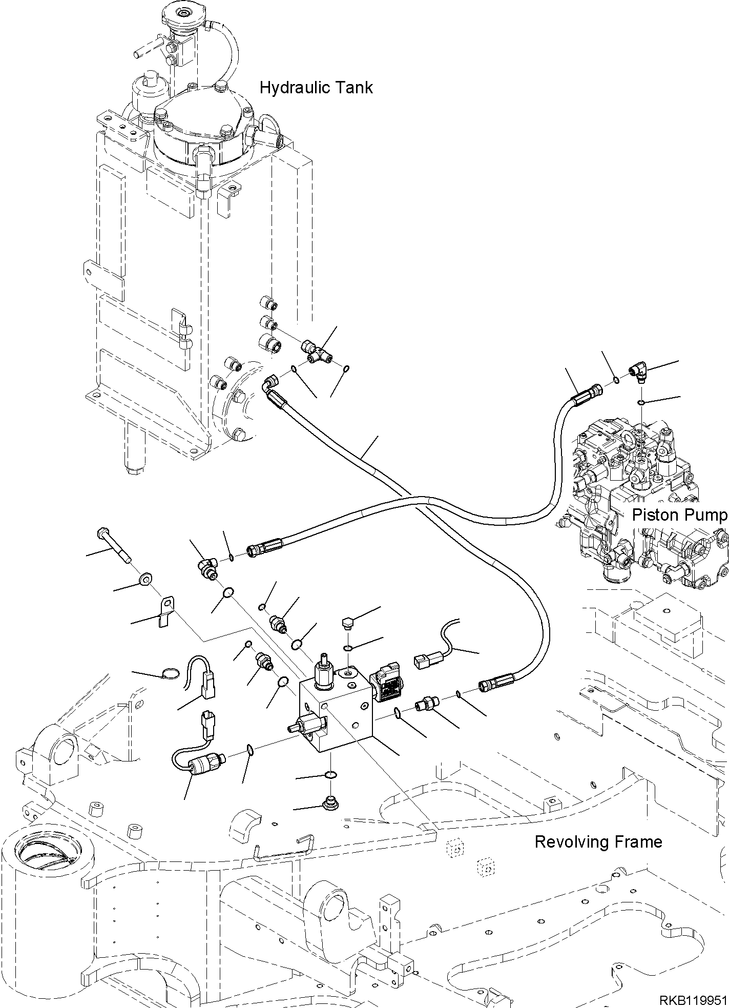 Жгут проводов 2A7-06-R1660 KOMATSU