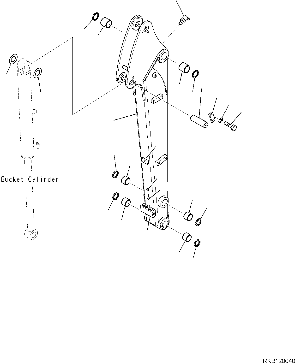 BLOCK, ASSEMBLY 22N-973-3A50 KOMATSU