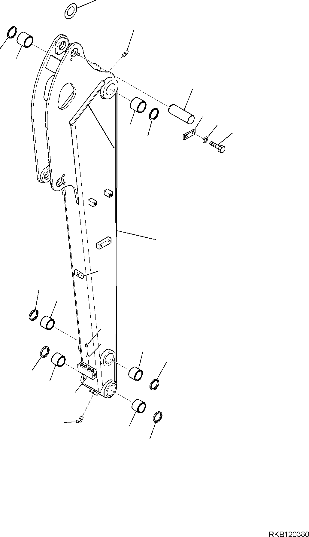 ARM, ASSEMBLY 22M-943-3310 KOMATSU