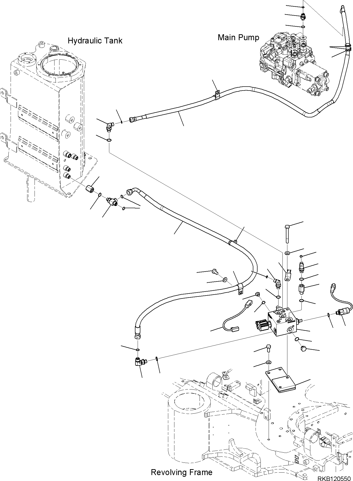 Шланг 02772-00316 KOMATSU