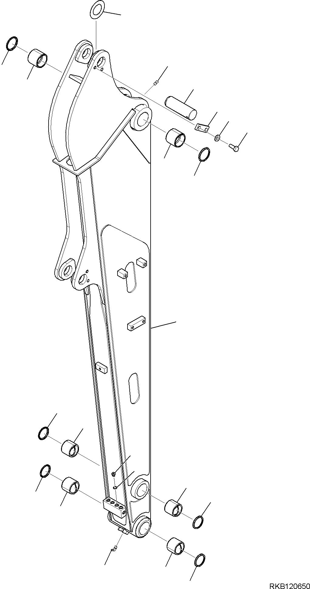 ARM, ASSEMBLY 22N-943-R010 KOMATSU