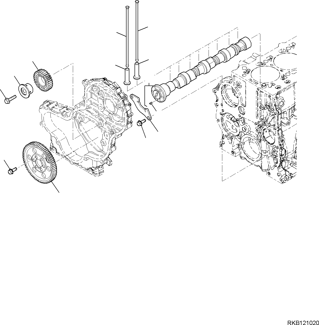 Кронштейн EA4897457 KOMATSU