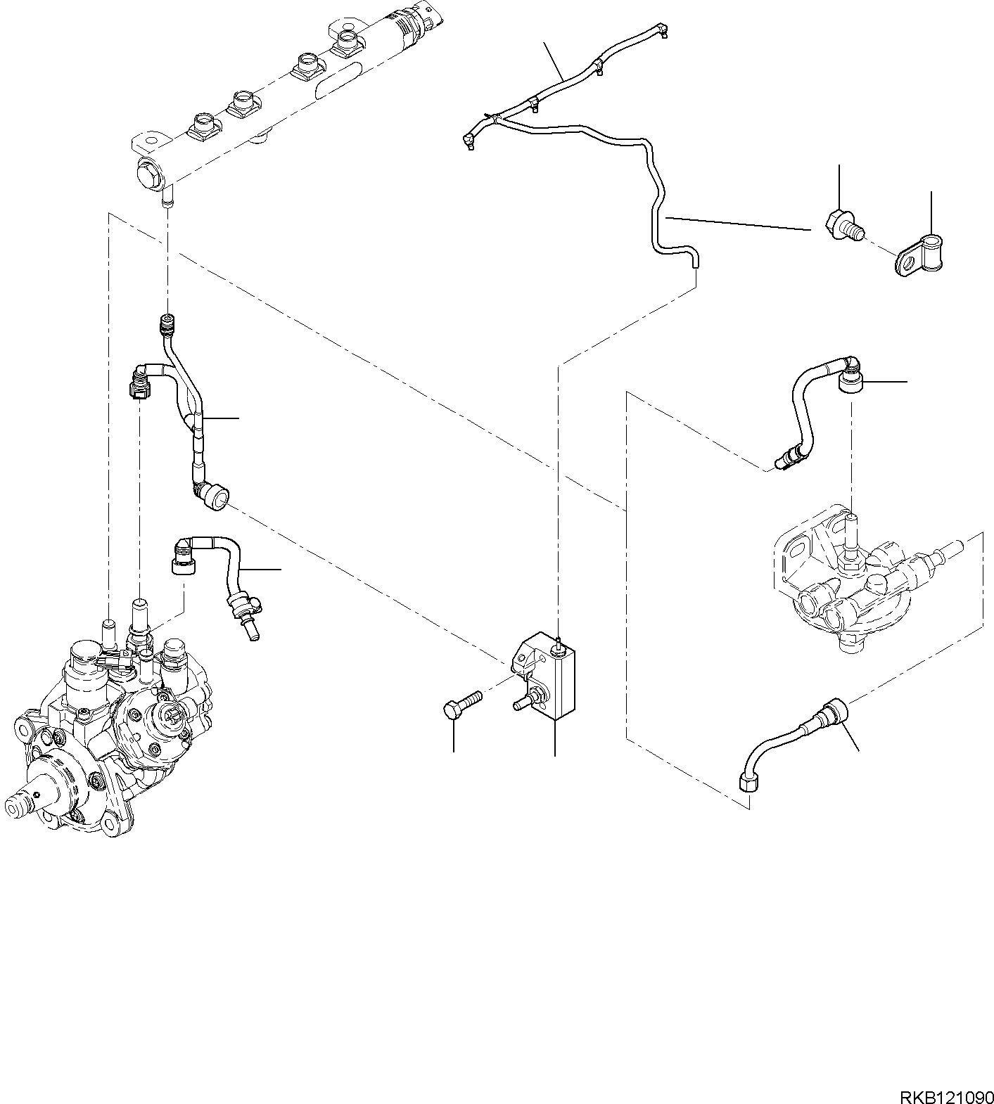 DISTRIBUTOR EA5801698736 KOMATSU