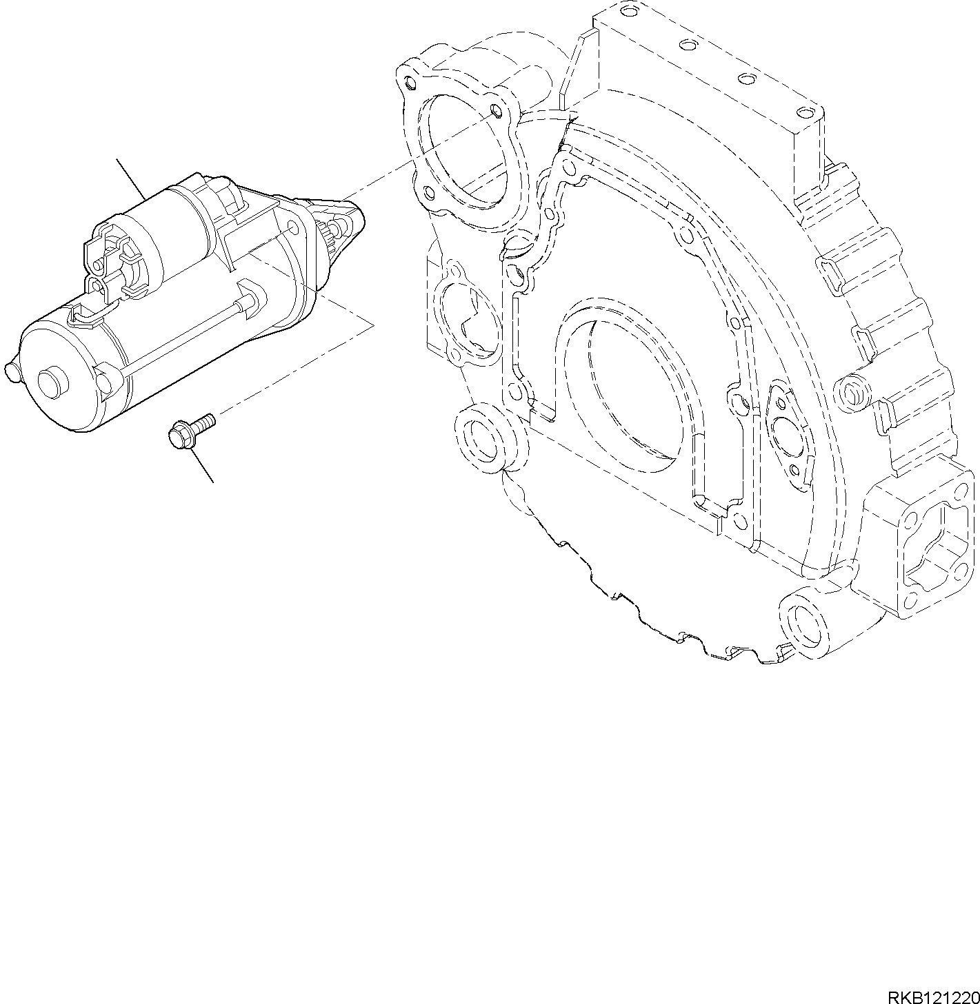 Болт EA16675835 KOMATSU
