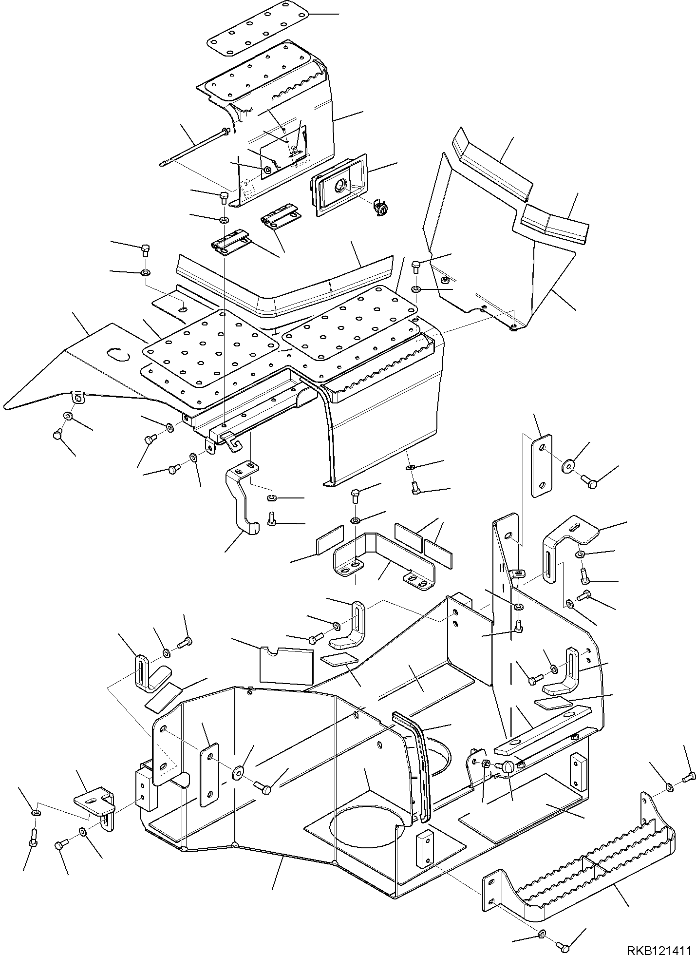 Лист 42N-01-31200 KOMATSU