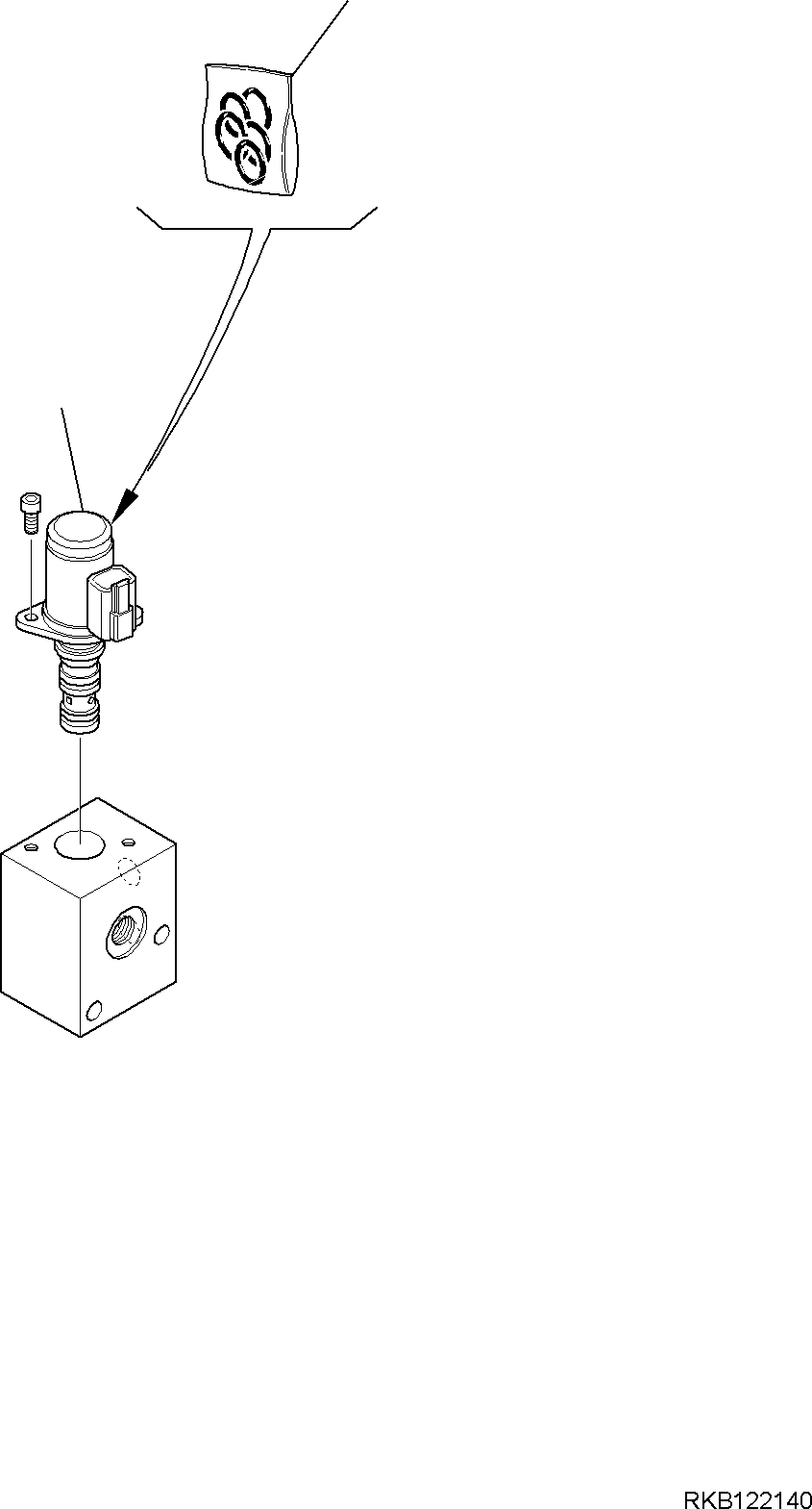 SOLENOID VALVE, ASSEMBLY 42N-64-11281 KOMATSU