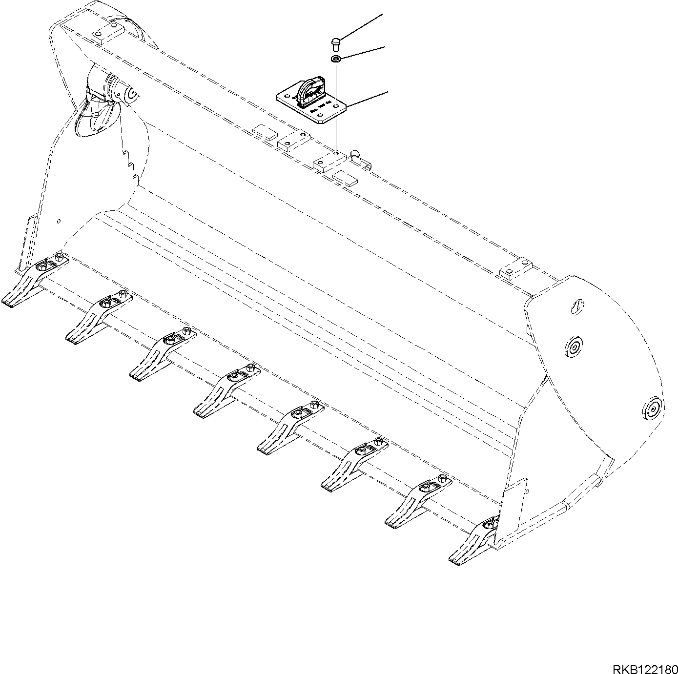 HOOK, ASSEMBLY 42N-N12-1570 KOMATSU