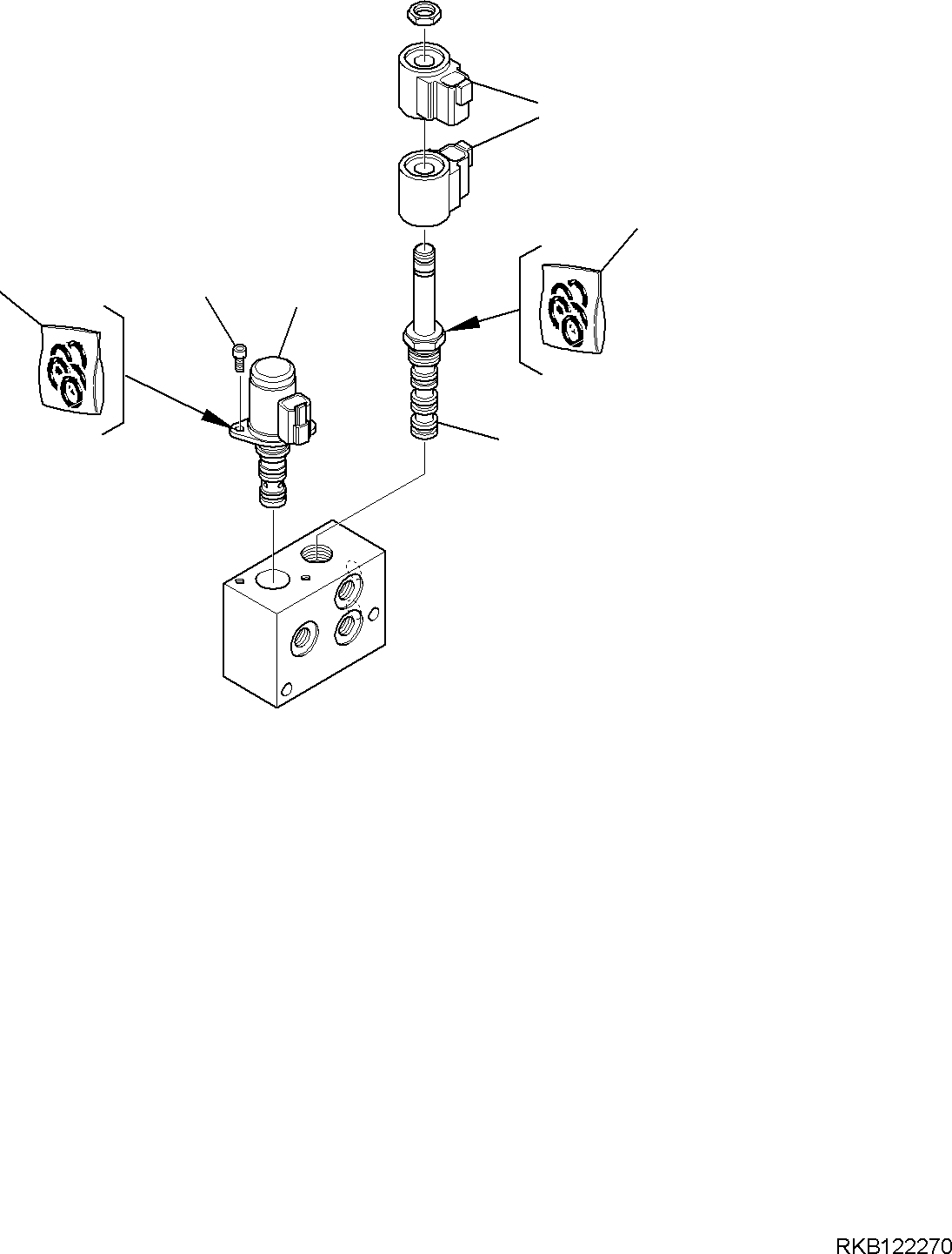 SOLENOID VALVE, ASSEMBLY 42N-64-11271 KOMATSU