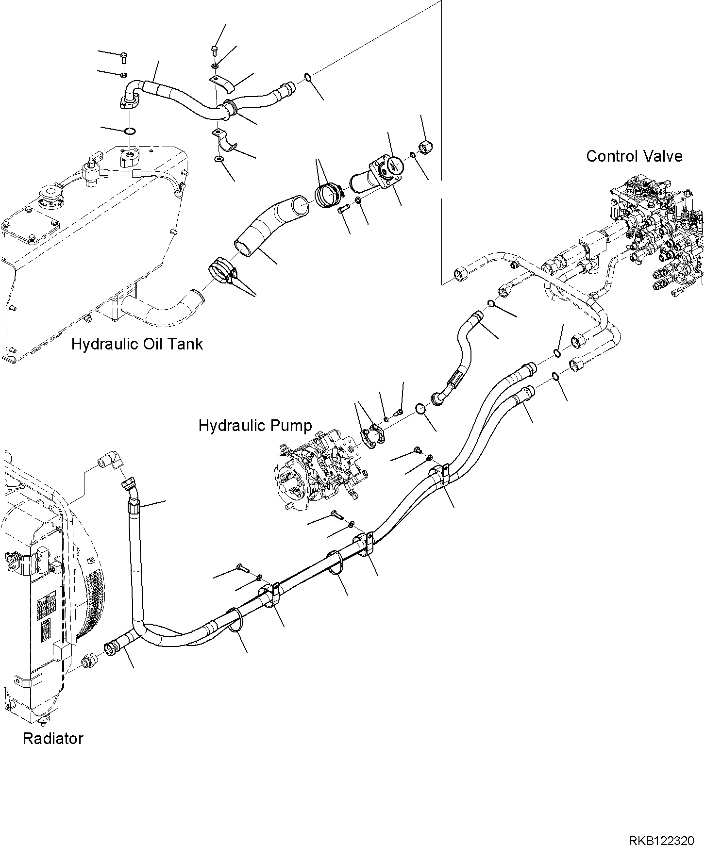 SEMIFLANGE 37D-09-3L222 KOMATSU
