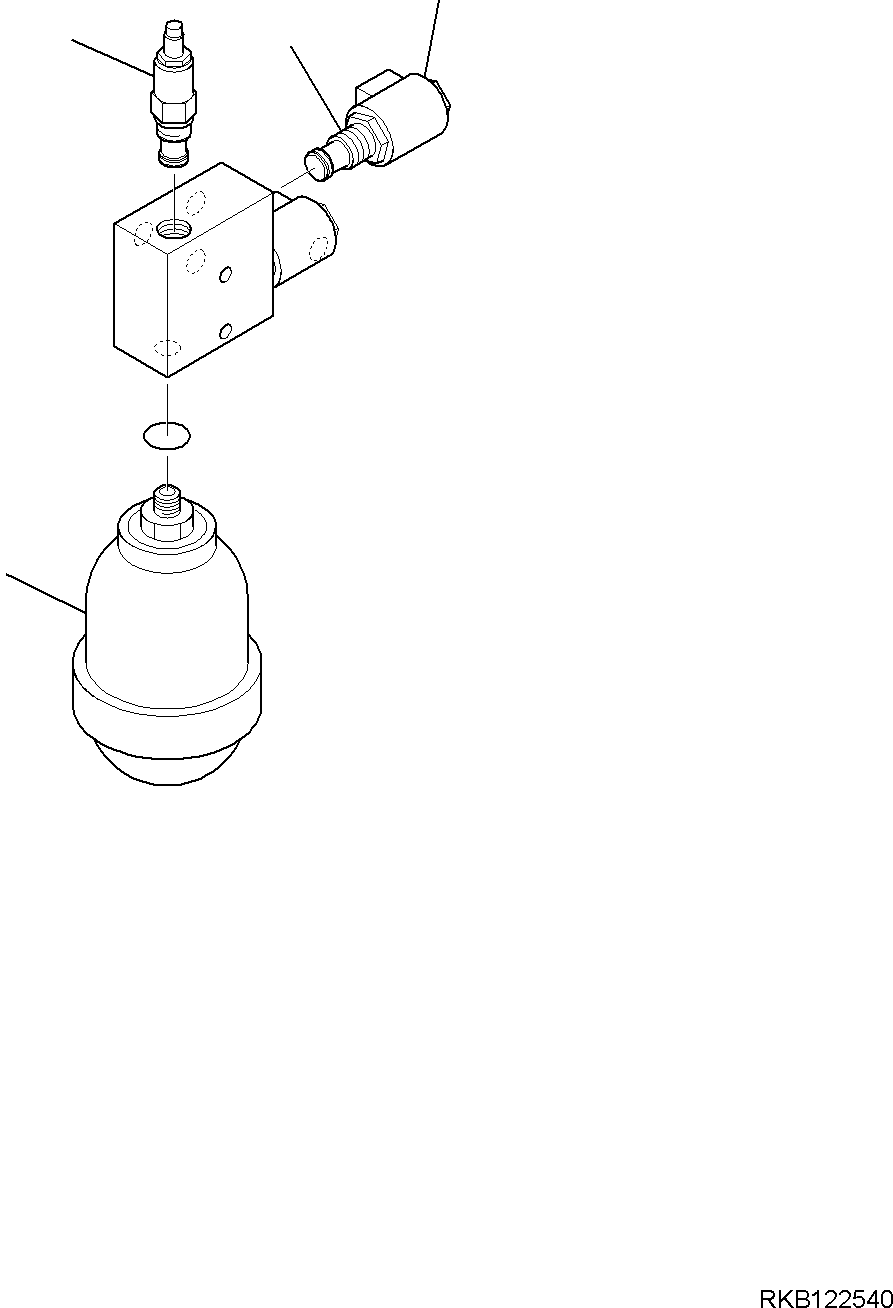 VALVE, ASSEMBLY 42N-64-12110 KOMATSU