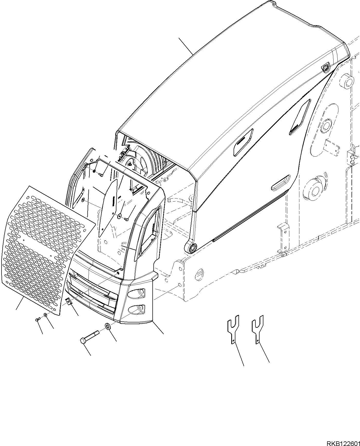 Пластина 42N-46-11490 KOMATSU
